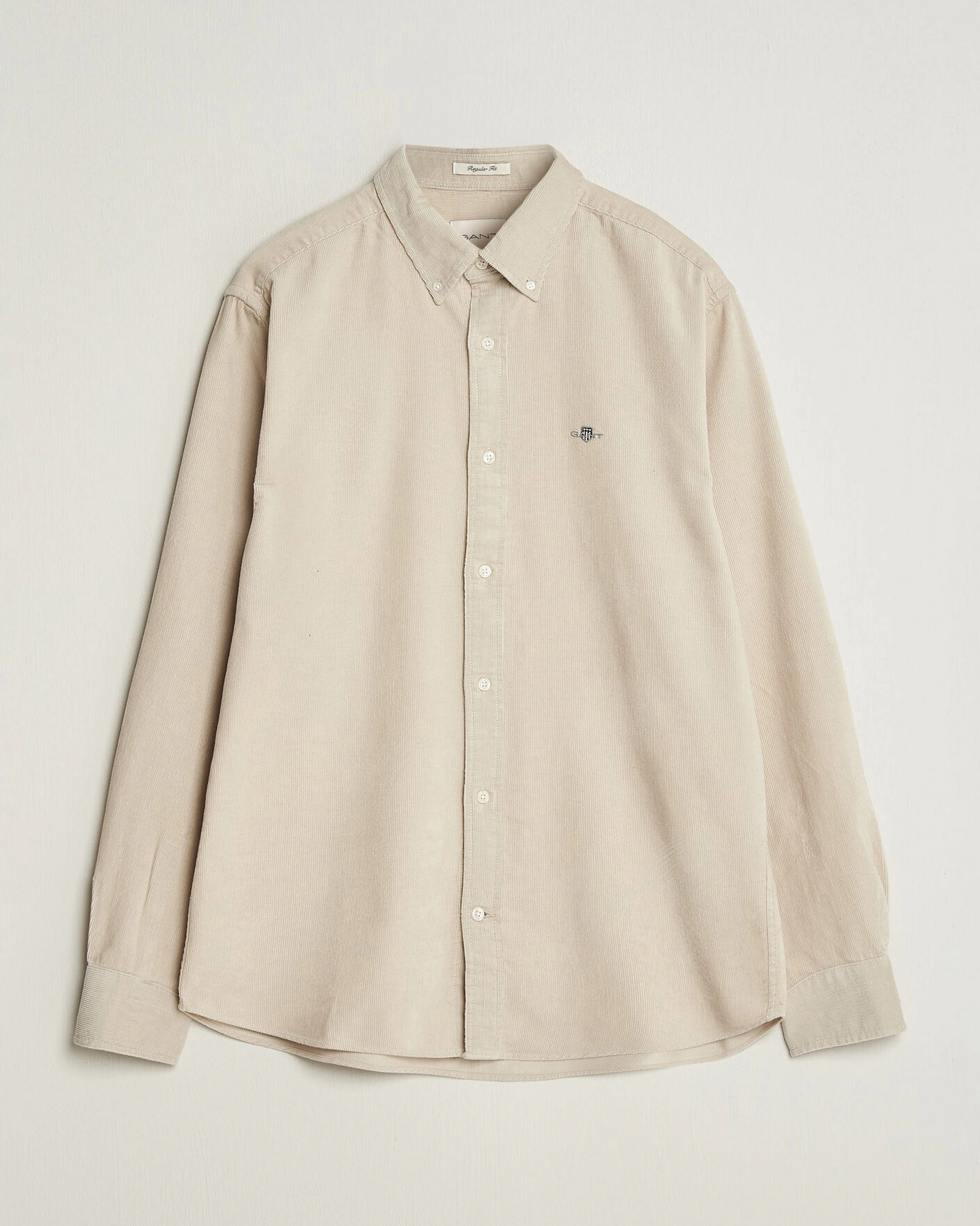 Herr | Skjortor | Gant | Regular Fit Corduroy Shirt Clay Beige