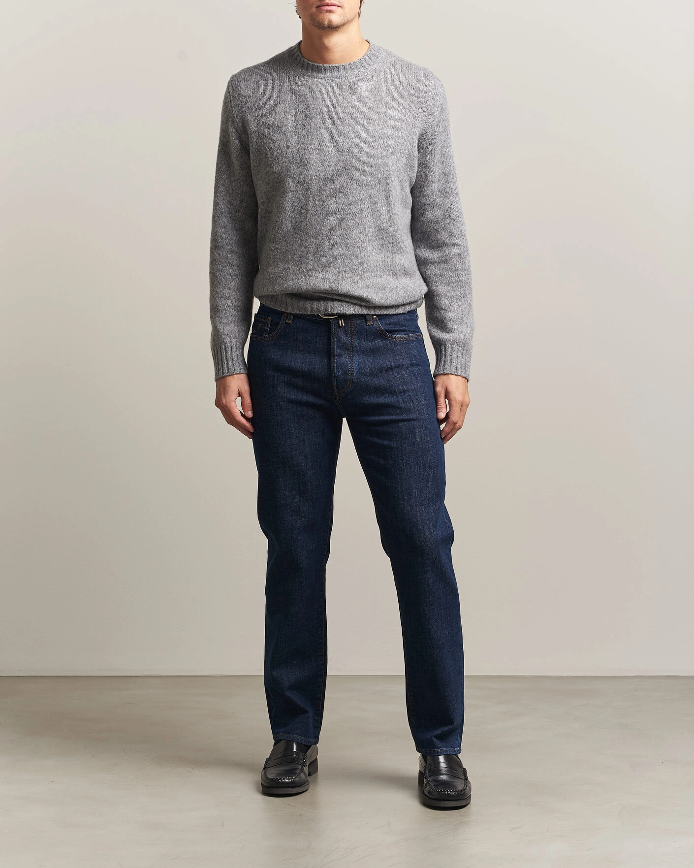 Herr | Byxor | Jacob Cohën | Edos Regular Straight Fit Jeans Dark Blue