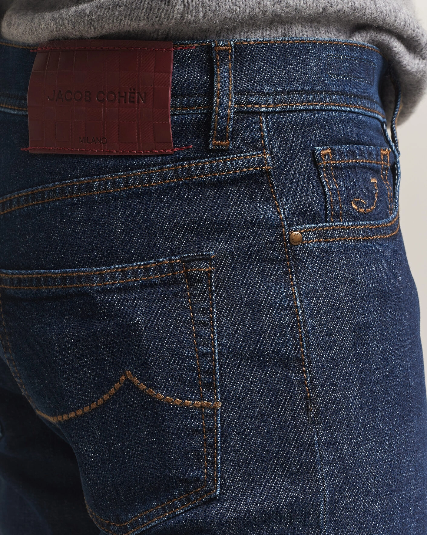 Herr | Byxor | Jacob Cohën | Edos Regular Straight Fit Jeans Dark Blue