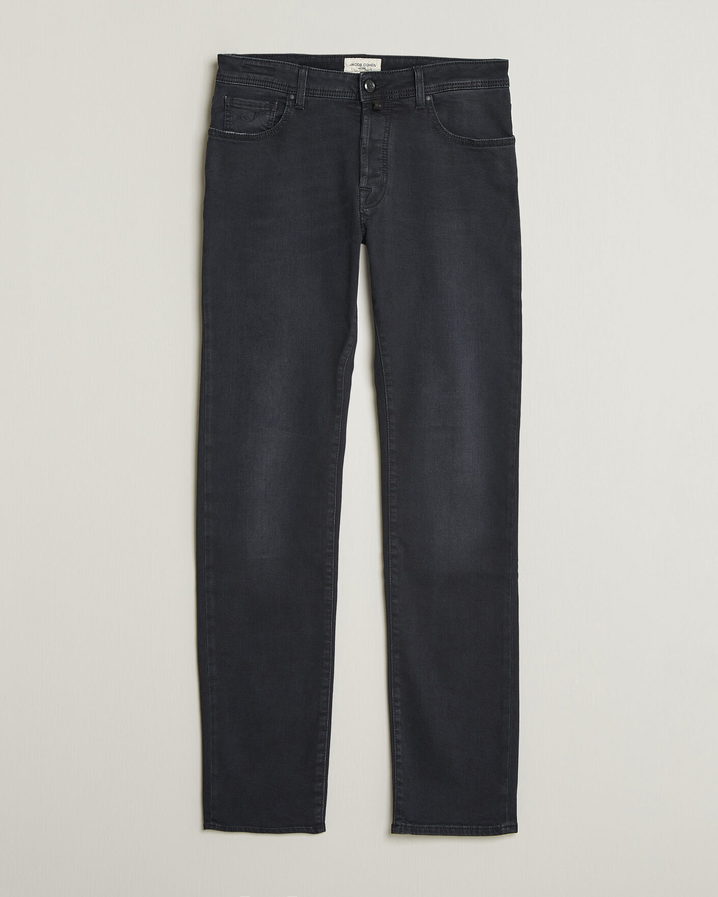 Herr | Jeans | Jacob Cohën | Bard Slim Fit Stretch Jeans Washed Black