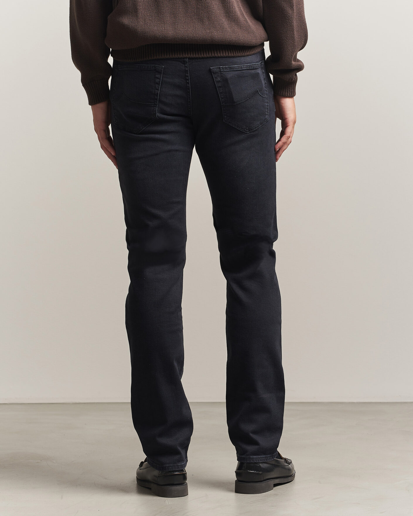 Herr | Jeans | Jacob Cohën | Bard Slim Fit Stretch Jeans Washed Black
