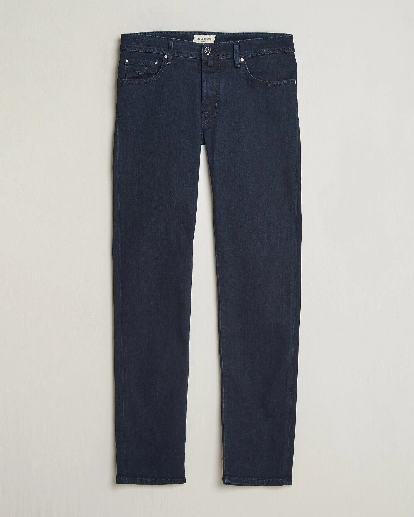 Herr | Jeans | Jacob Cohën | Bard Slim Fit Stretch Jeans Overdyed Blue