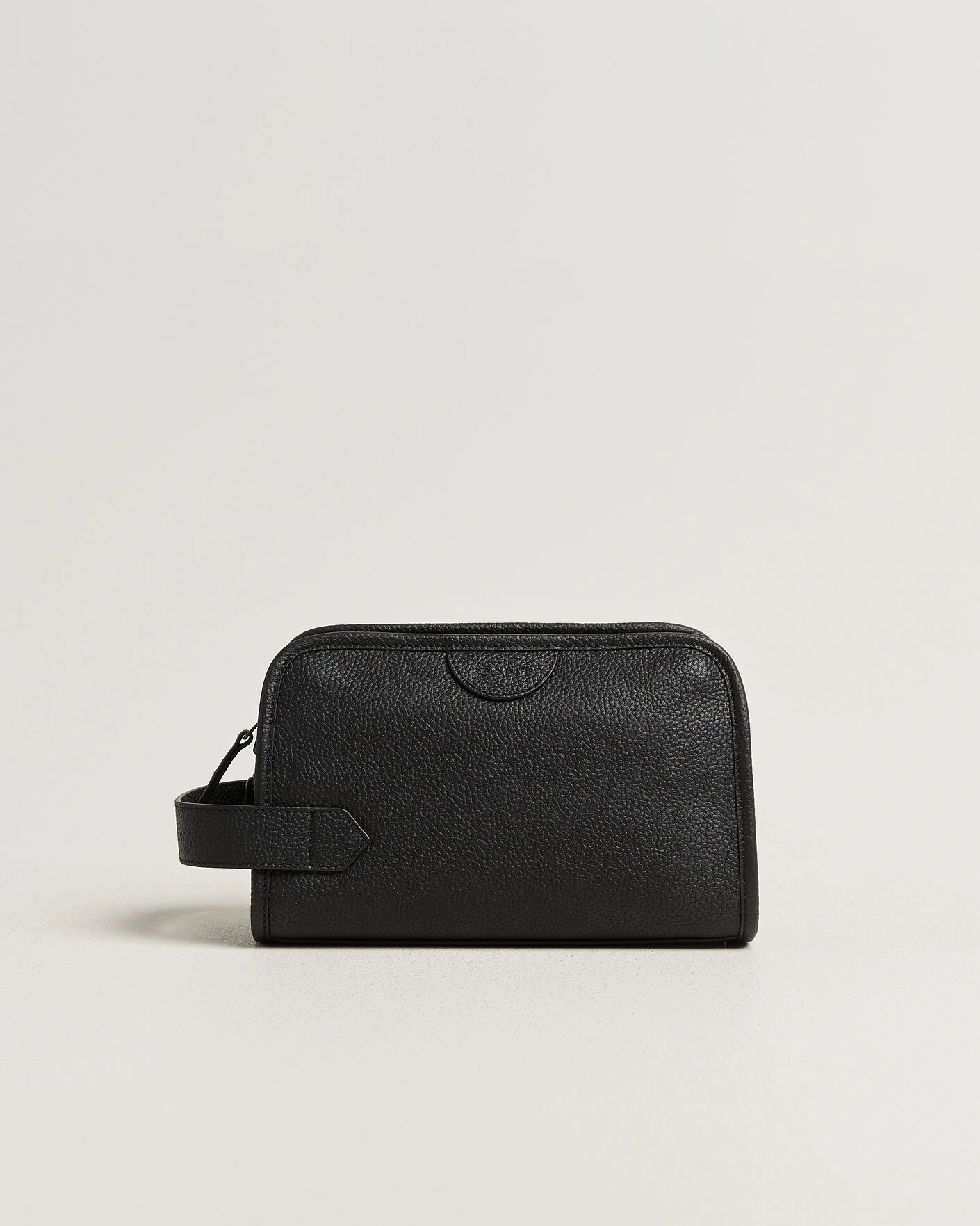 Herr | Väskor | Gant | Grained Leather Wash Bag Black