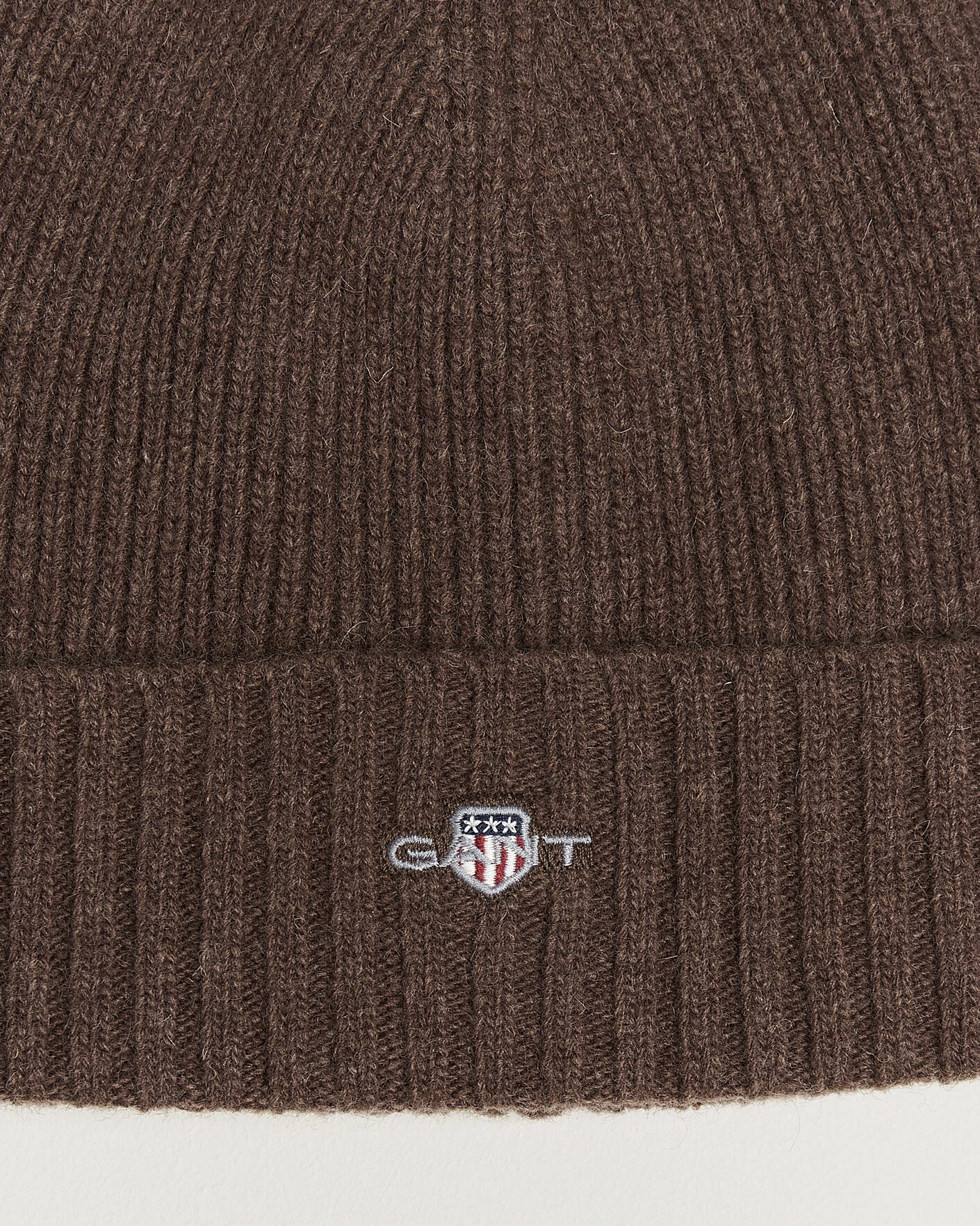 Herr | Mössor | Gant | Wool Beanie Shadow Brown