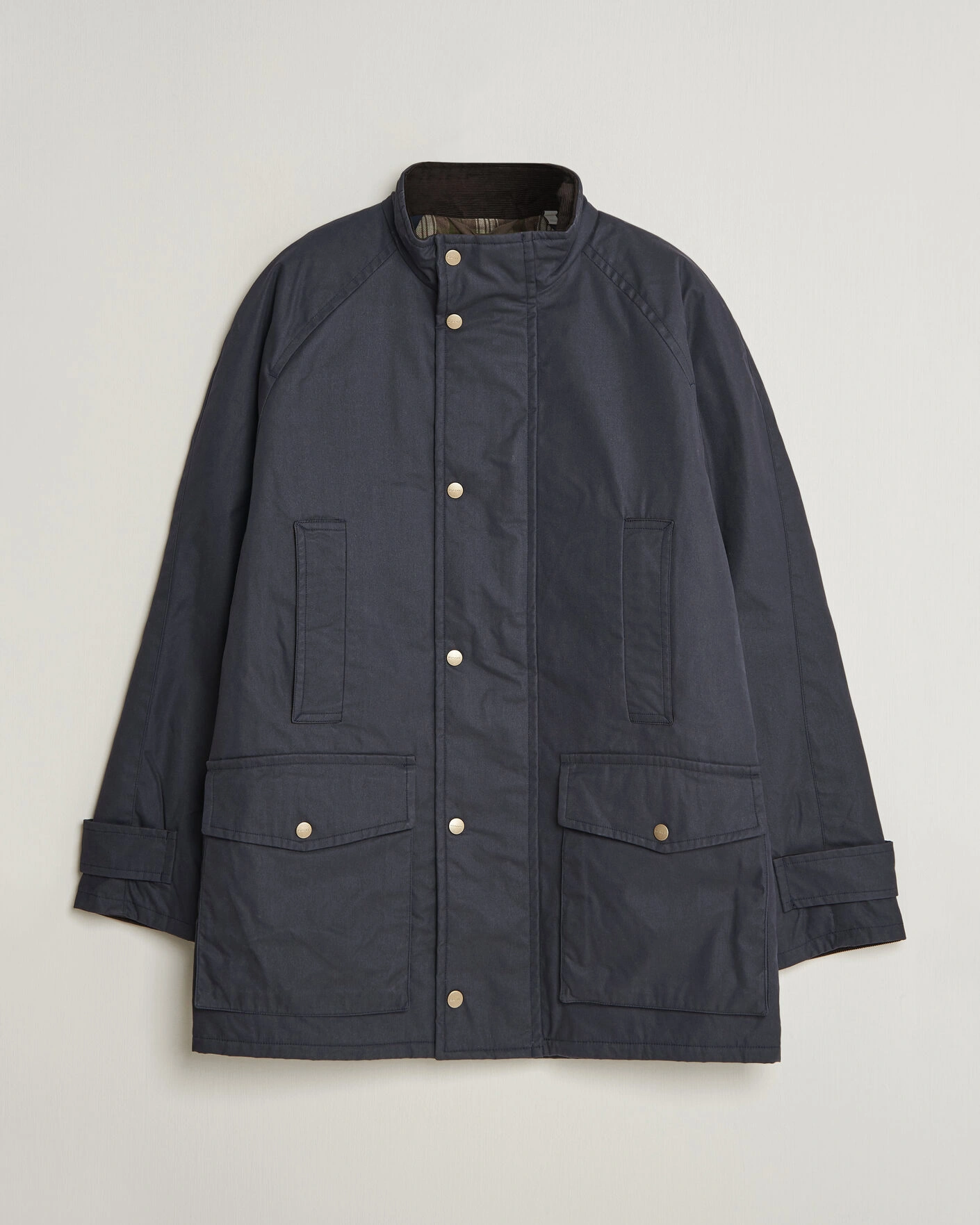 Herr | Jackor | Gant | Waxed Double Decker Jacket Evening Blue