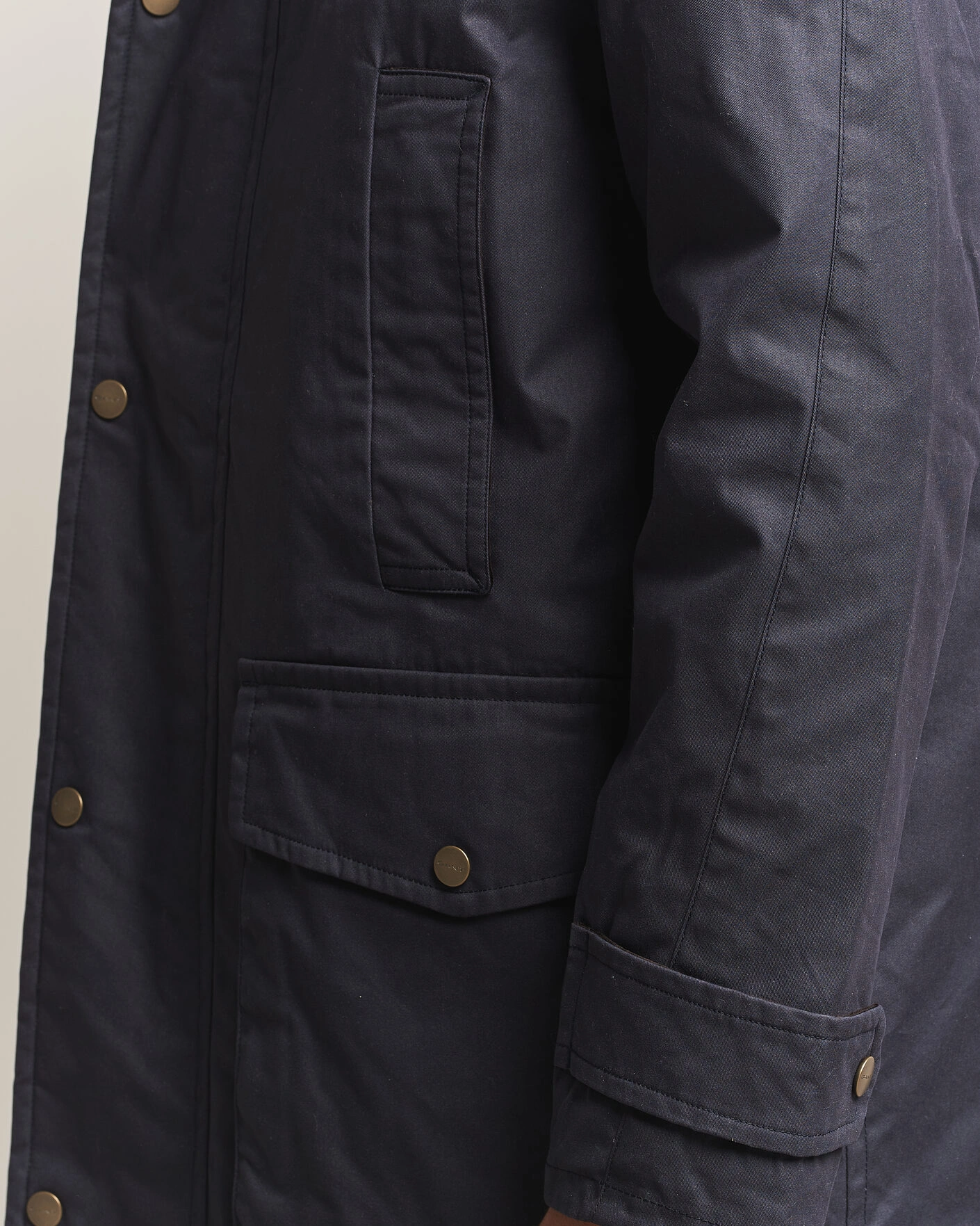 Herr | Jackor | Gant | Waxed Double Decker Jacket Evening Blue