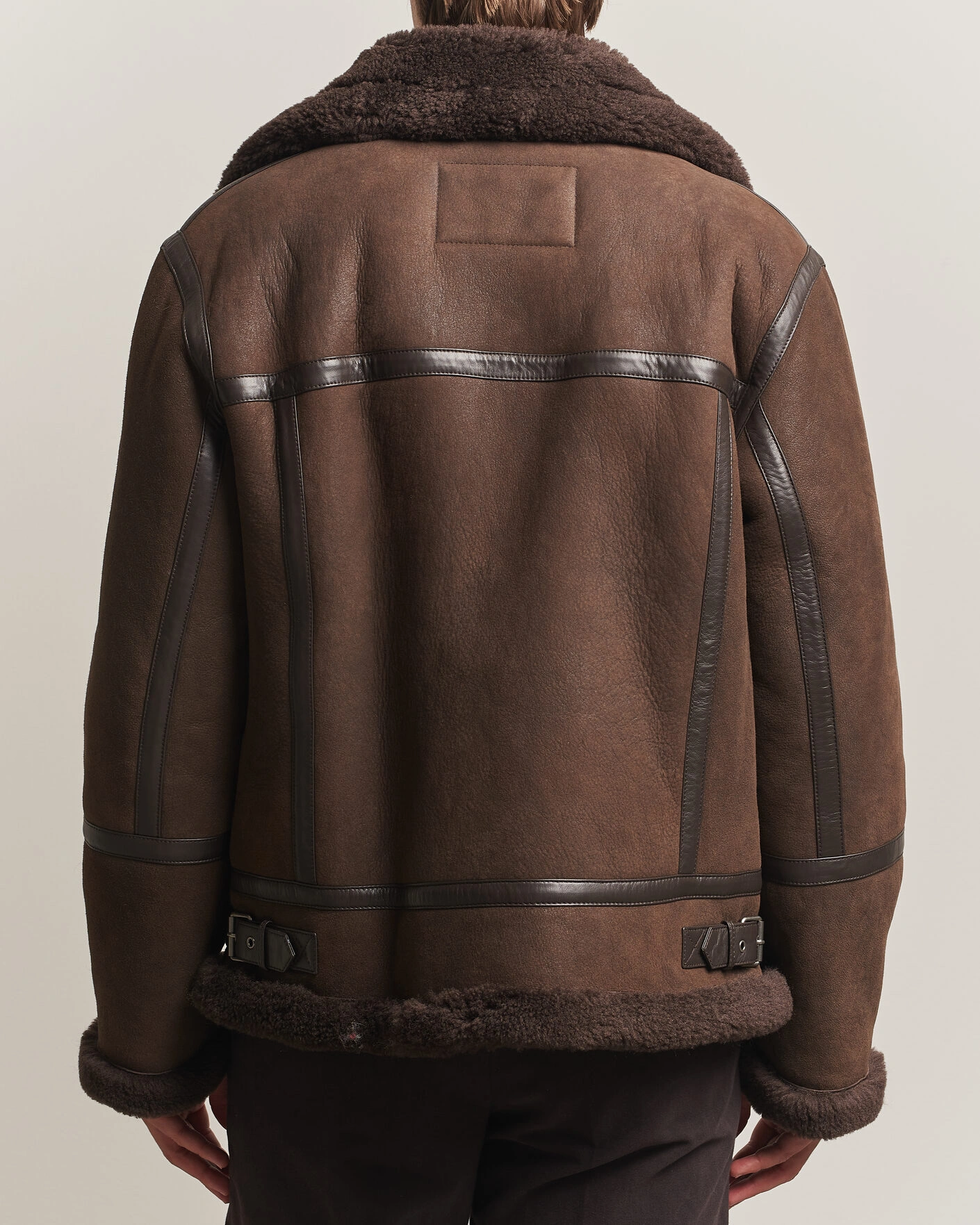 Herr | Jackor | Gant | Classic Shearling Jacket Black Brown