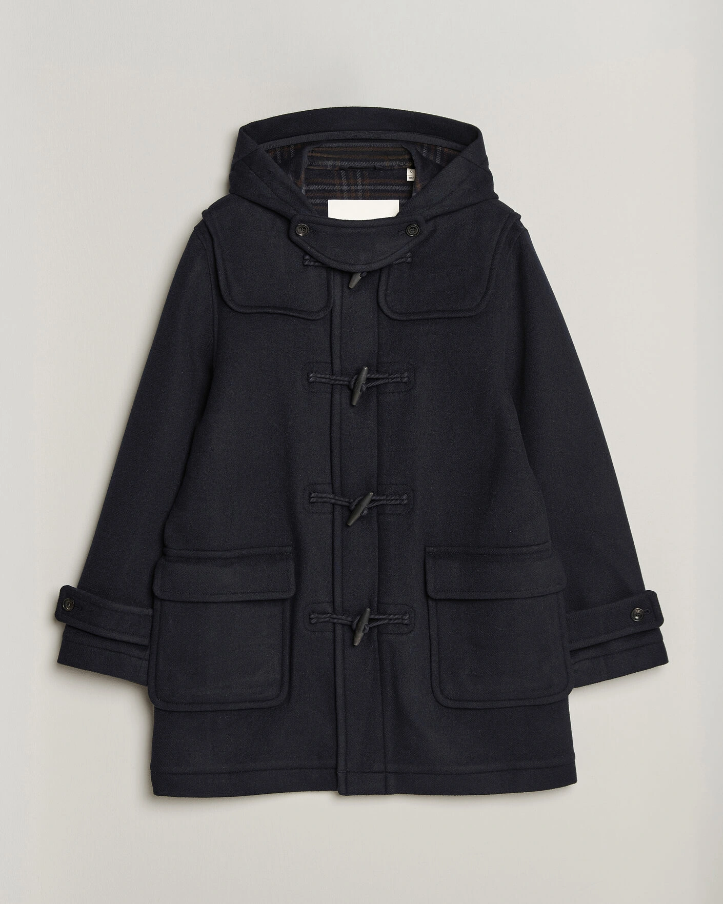 Herr | Jackor | Gant | Classic Wool Duffle Coat Evening Blue