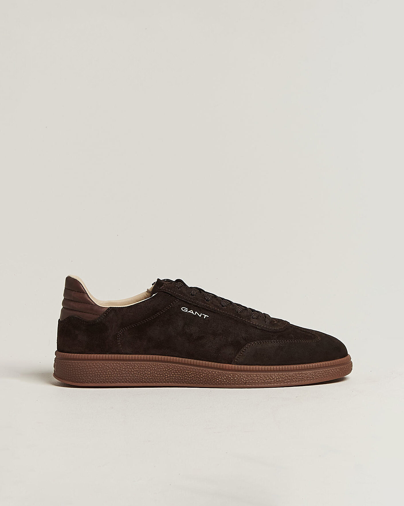 Herr | Sneakers | Gant | Cuzmo Suede Sneaker Dark Brown