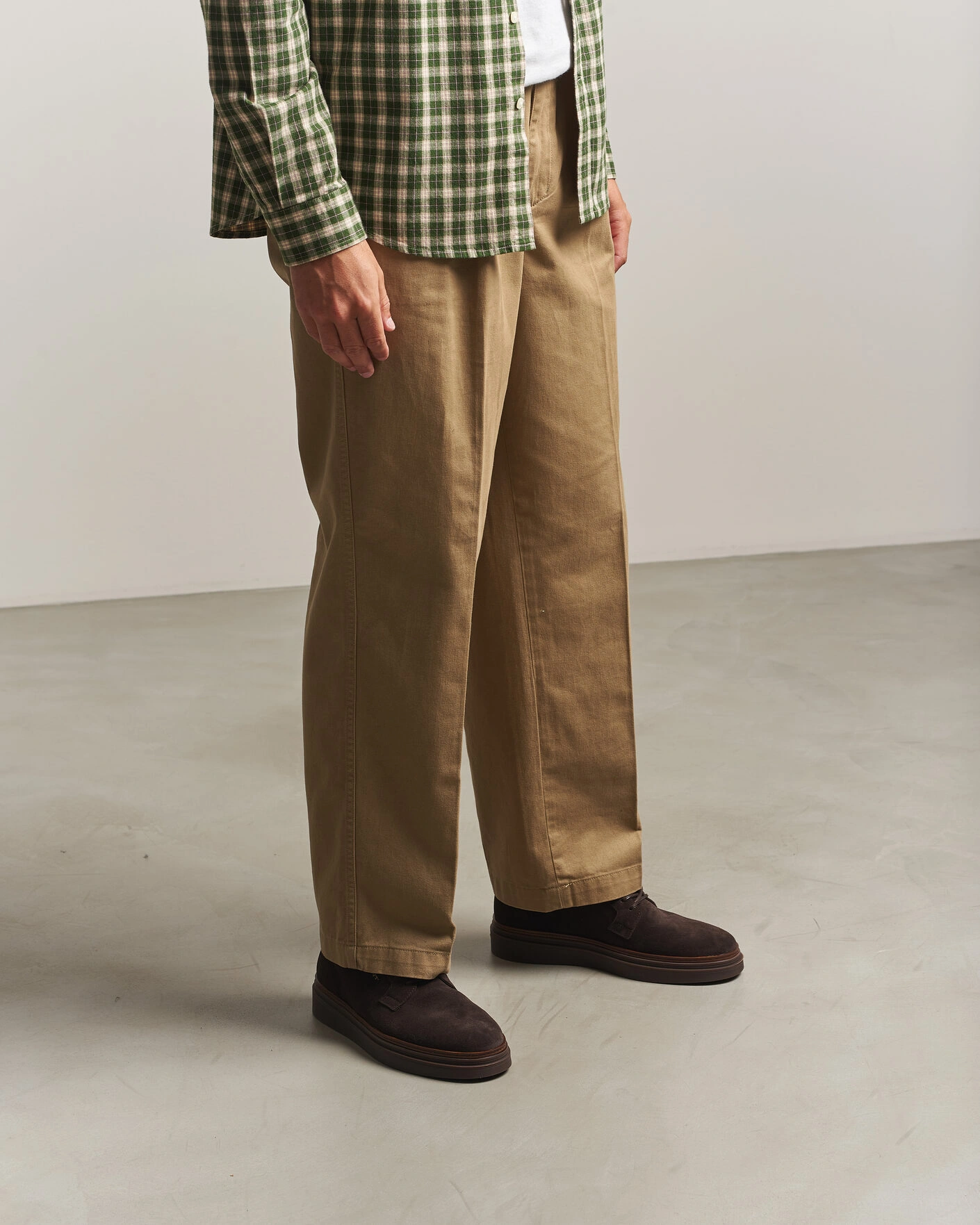 Herr | Sneakers | Gant | Kinzoon Suede Derby Sneaker Espresso Brown