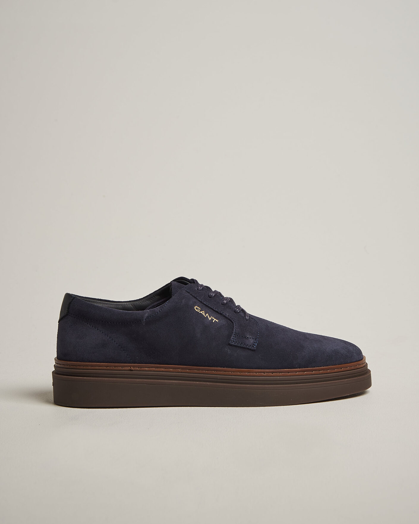 Herr | Sneakers | Gant | Kinzoon Suede Derby Sneaker Marine