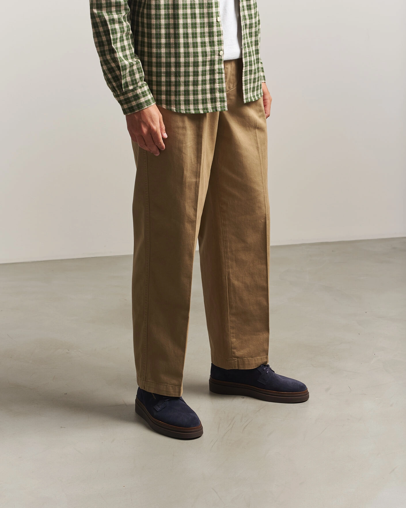 Herr | Sneakers | Gant | Kinzoon Suede Derby Sneaker Marine