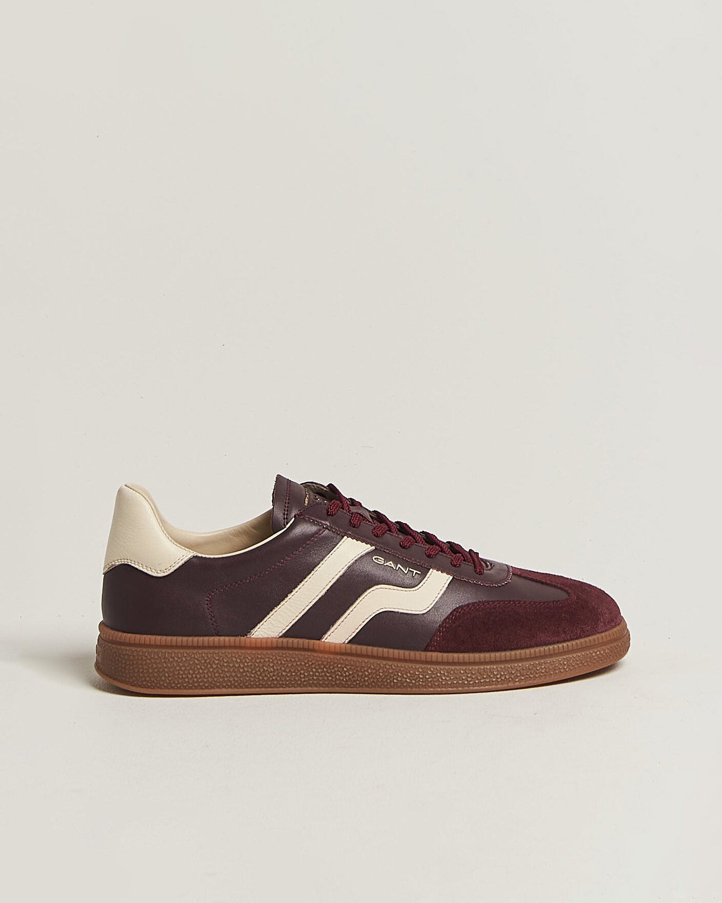 Herr | Sneakers | Gant | Cuzmo Leather/Suede Sneaker Port Wine