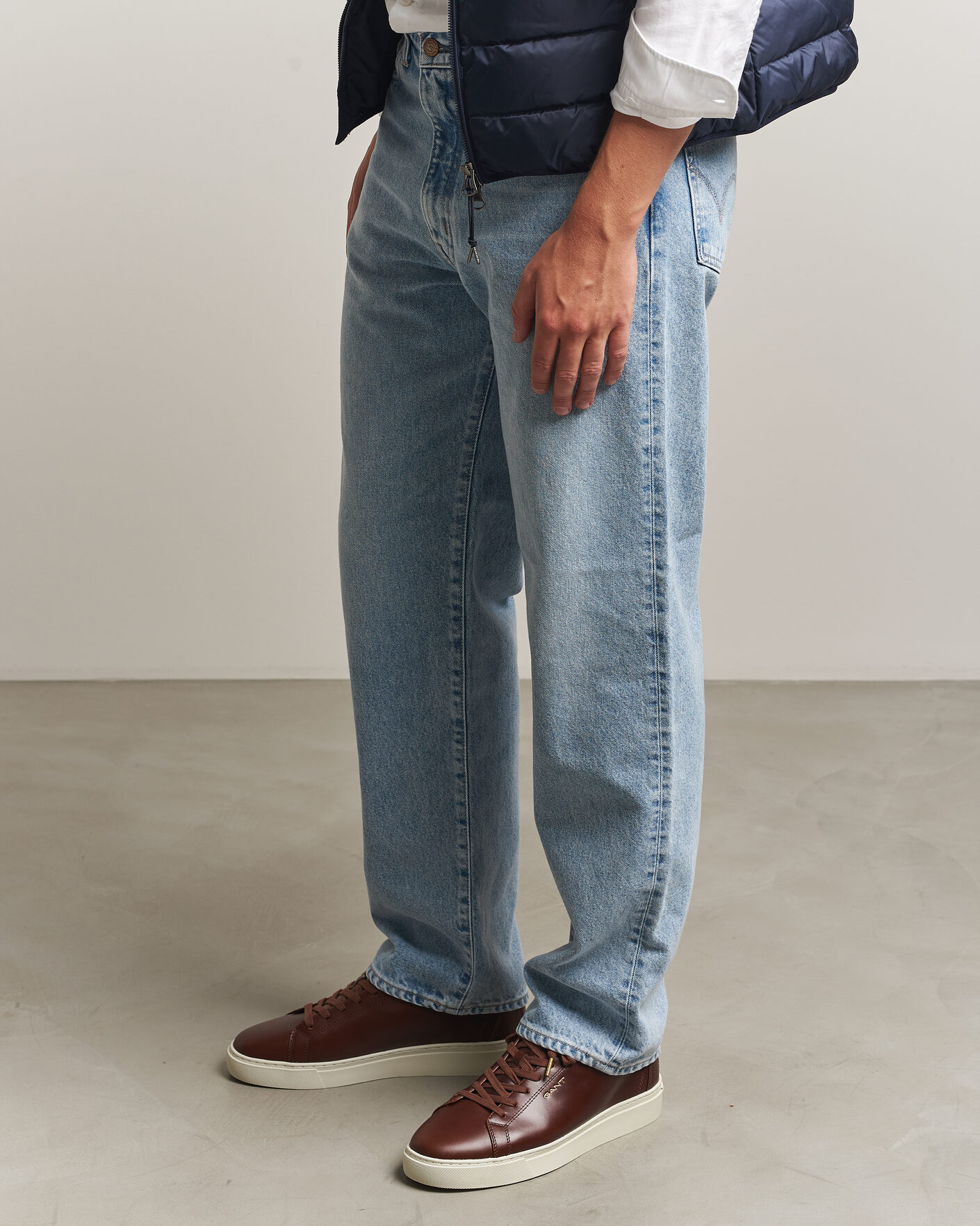 Herr | Sneakers | Gant | Mc Julien Leather Sneaker Cognac