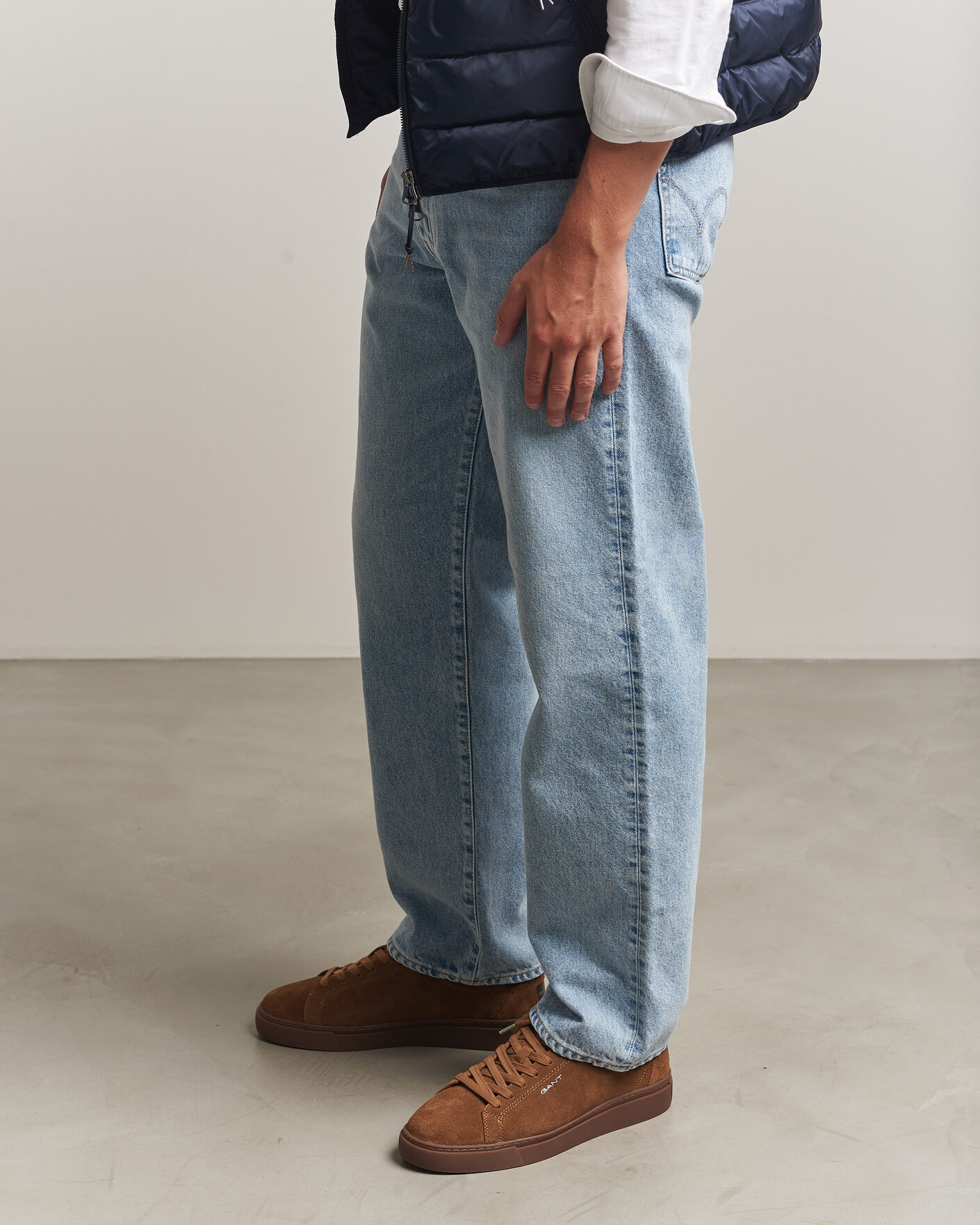 Herr | Sneakers | Gant | Mc Julien Suede Sneaker Chestnut