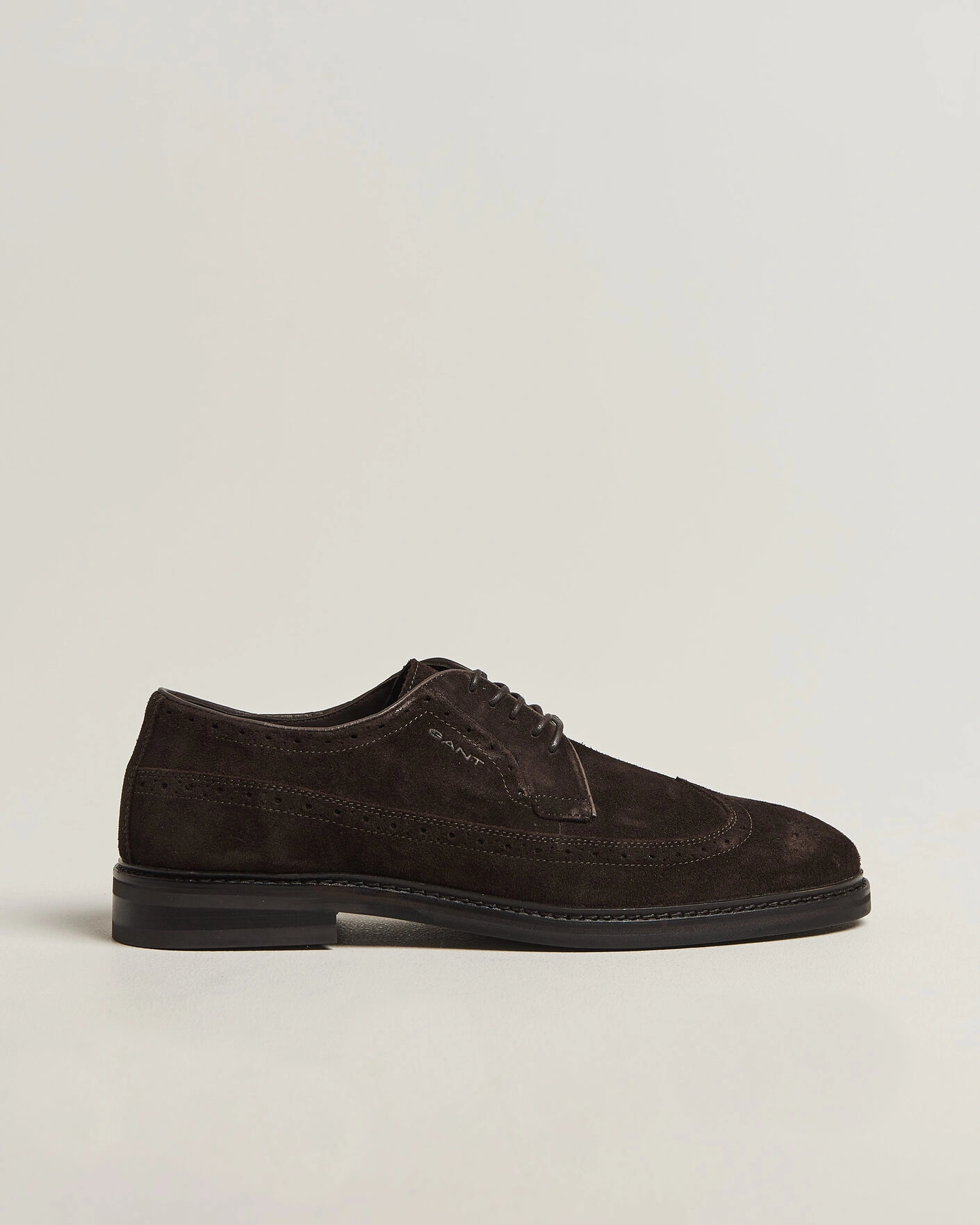 Herr | Brogues | Gant | Bidford Suede Brogues Dark Brown