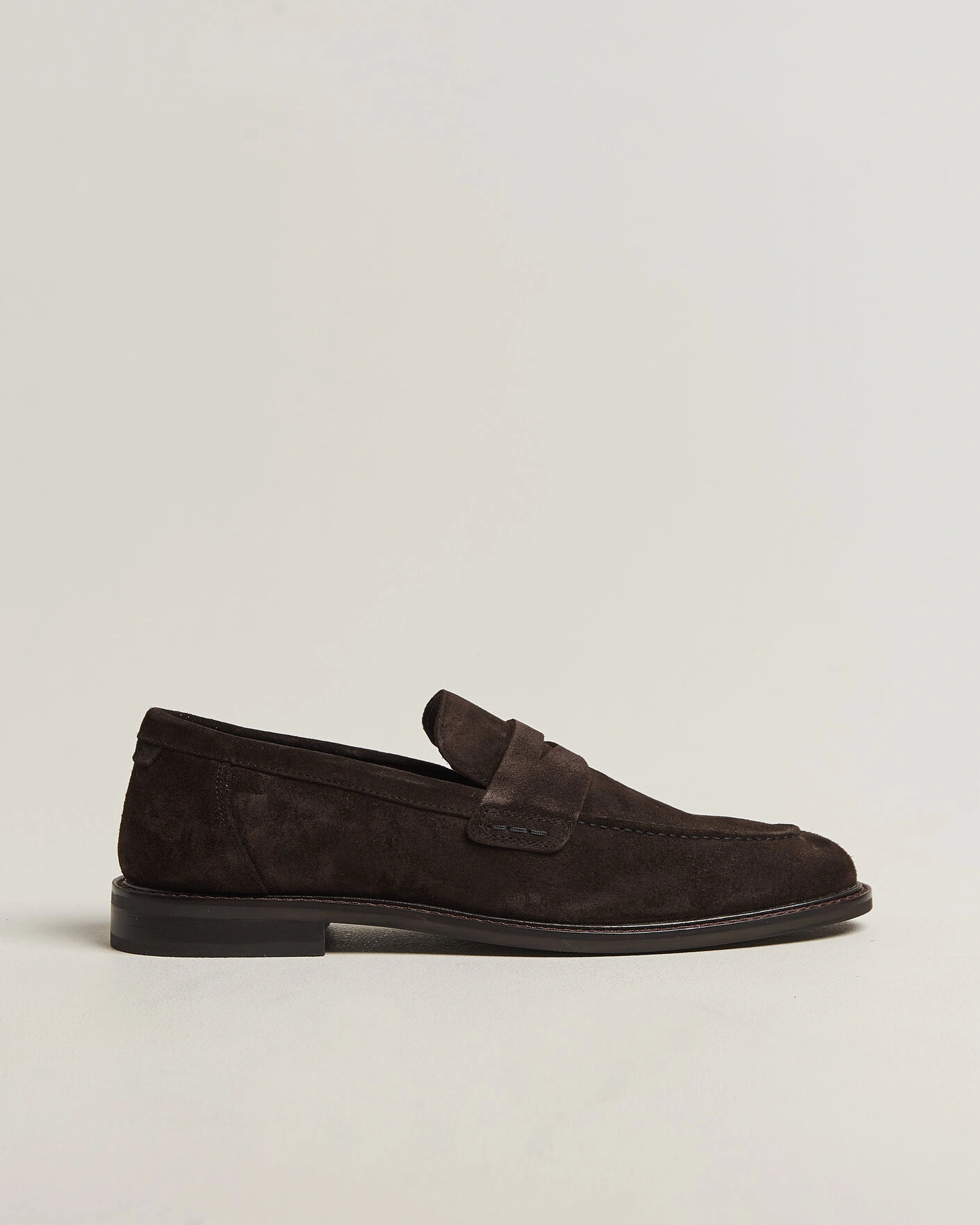 Herr | Loafers | Gant | Lozham Suede Loafer Dark Brown