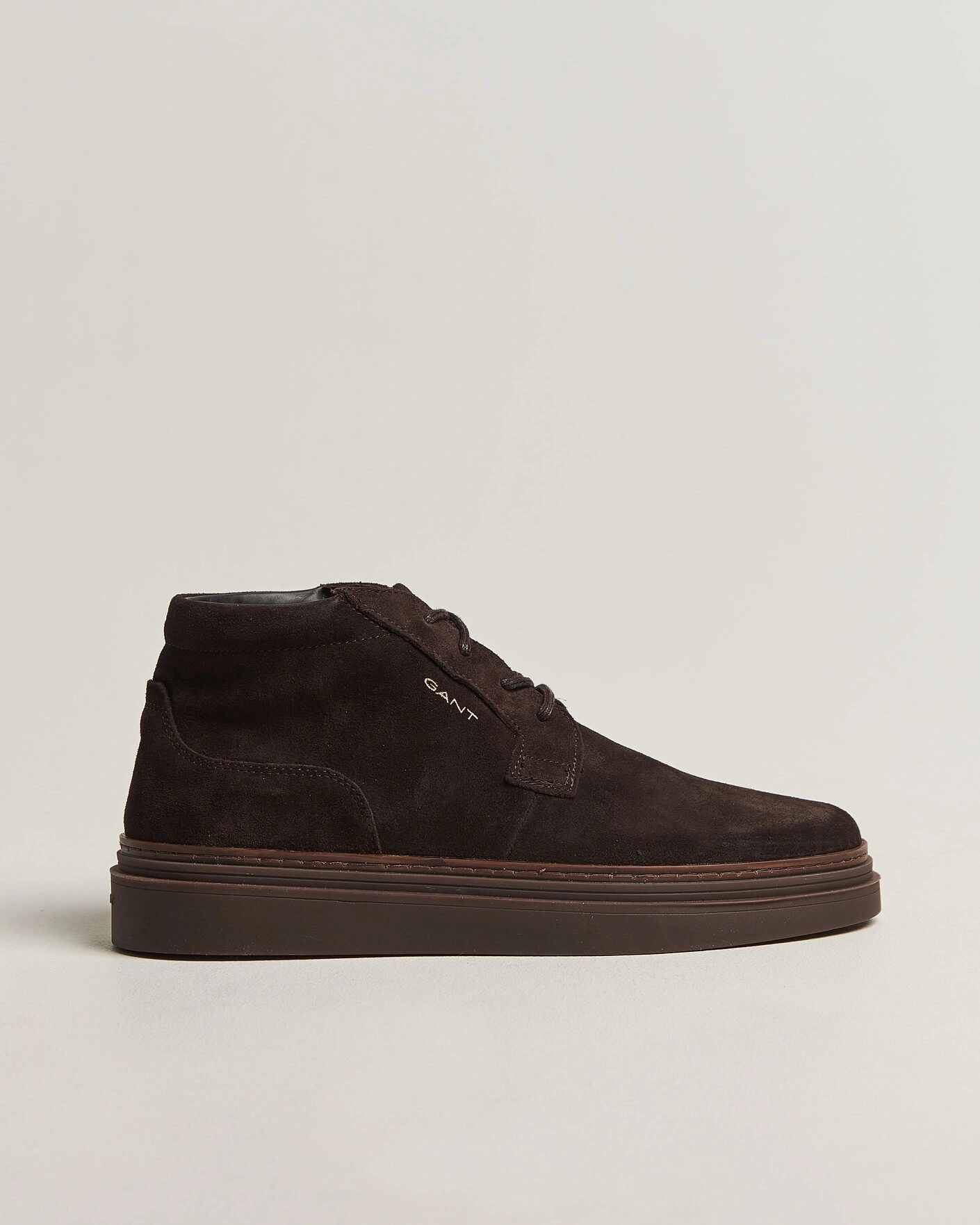 Herr | Kängor | Gant | Kinzoon Suede Chukka Boot Espresso Brown