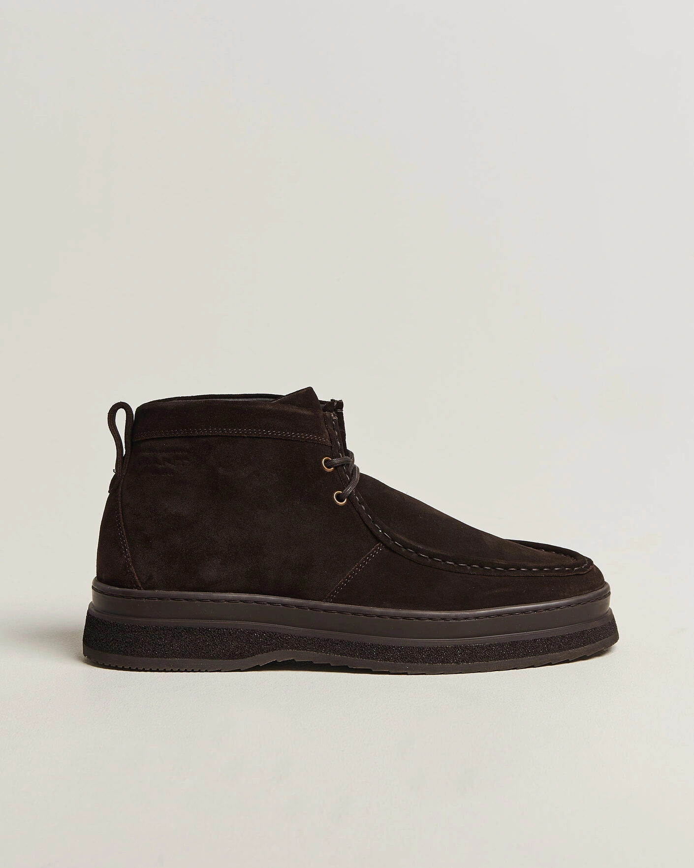 Herr | Kängor | Gant | Blistown Shearling Suede Moc Toe Boot Espresso Brown