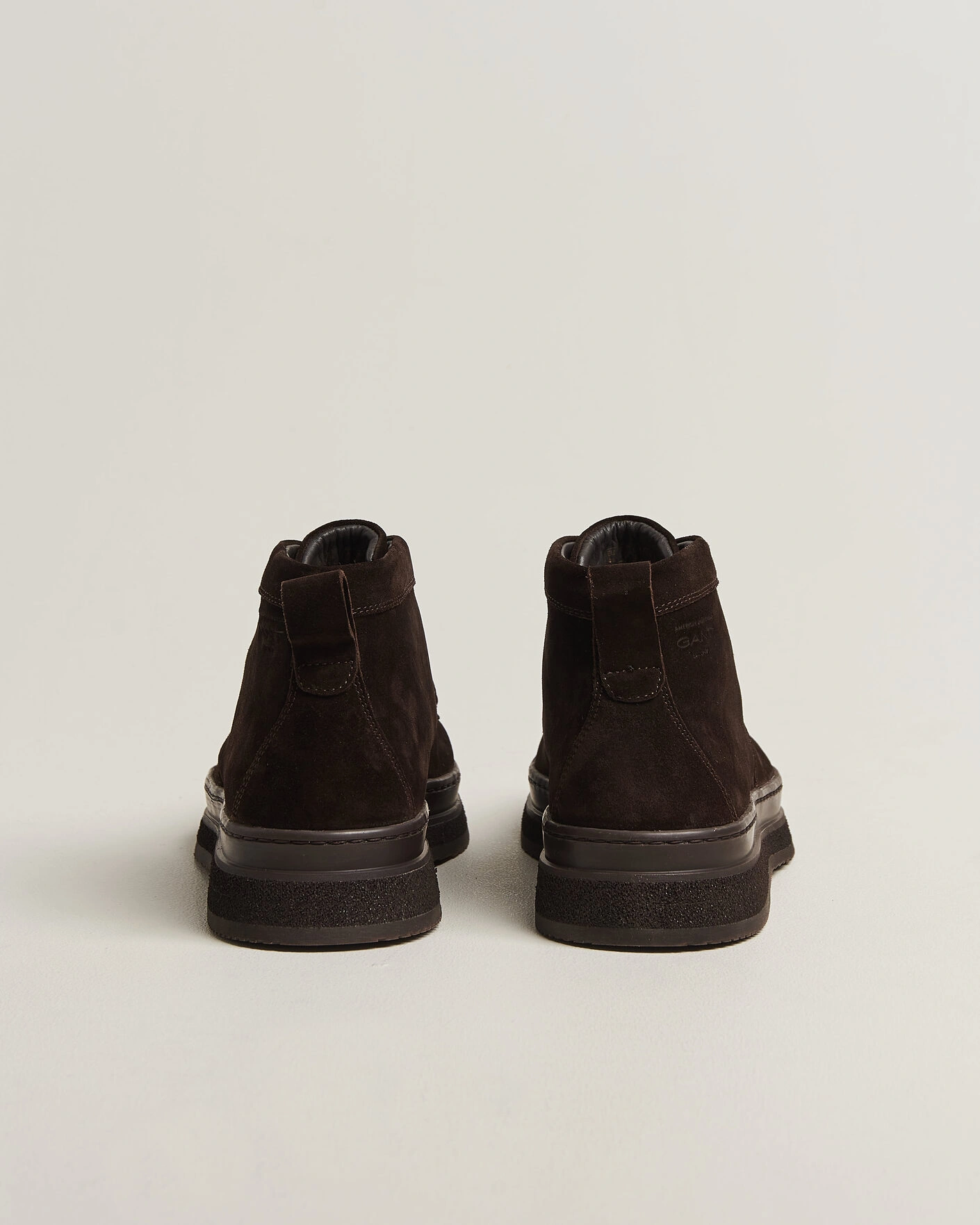 Herr | Kängor | Gant | Blistown Shearling Suede Moc Toe Boot Espresso Brown