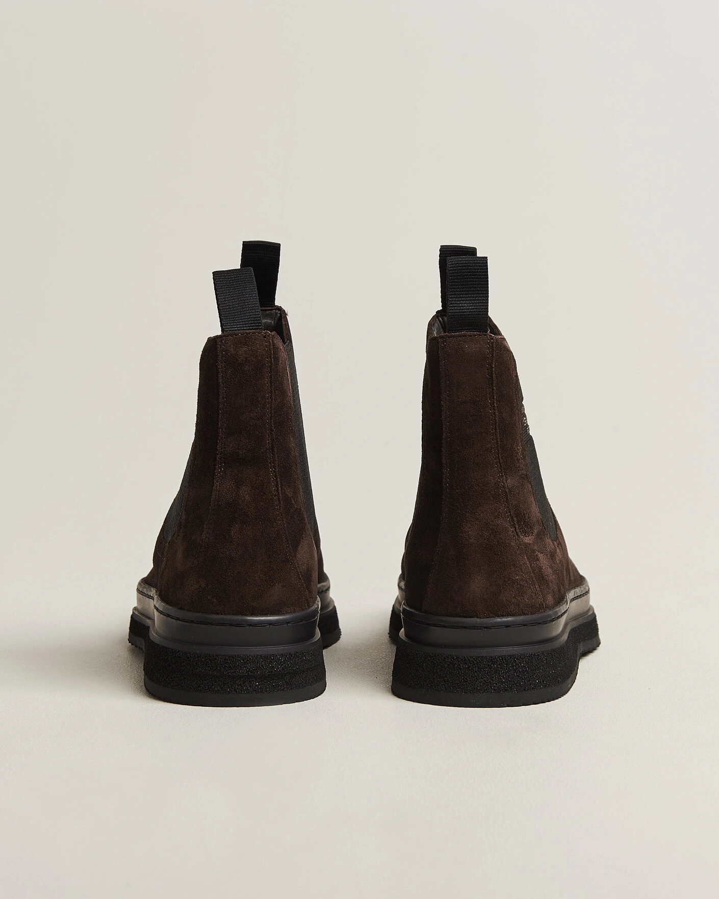 Herr | Kängor | Gant | Blistown Shearling Suede Chelsea Boot Espresso Brown