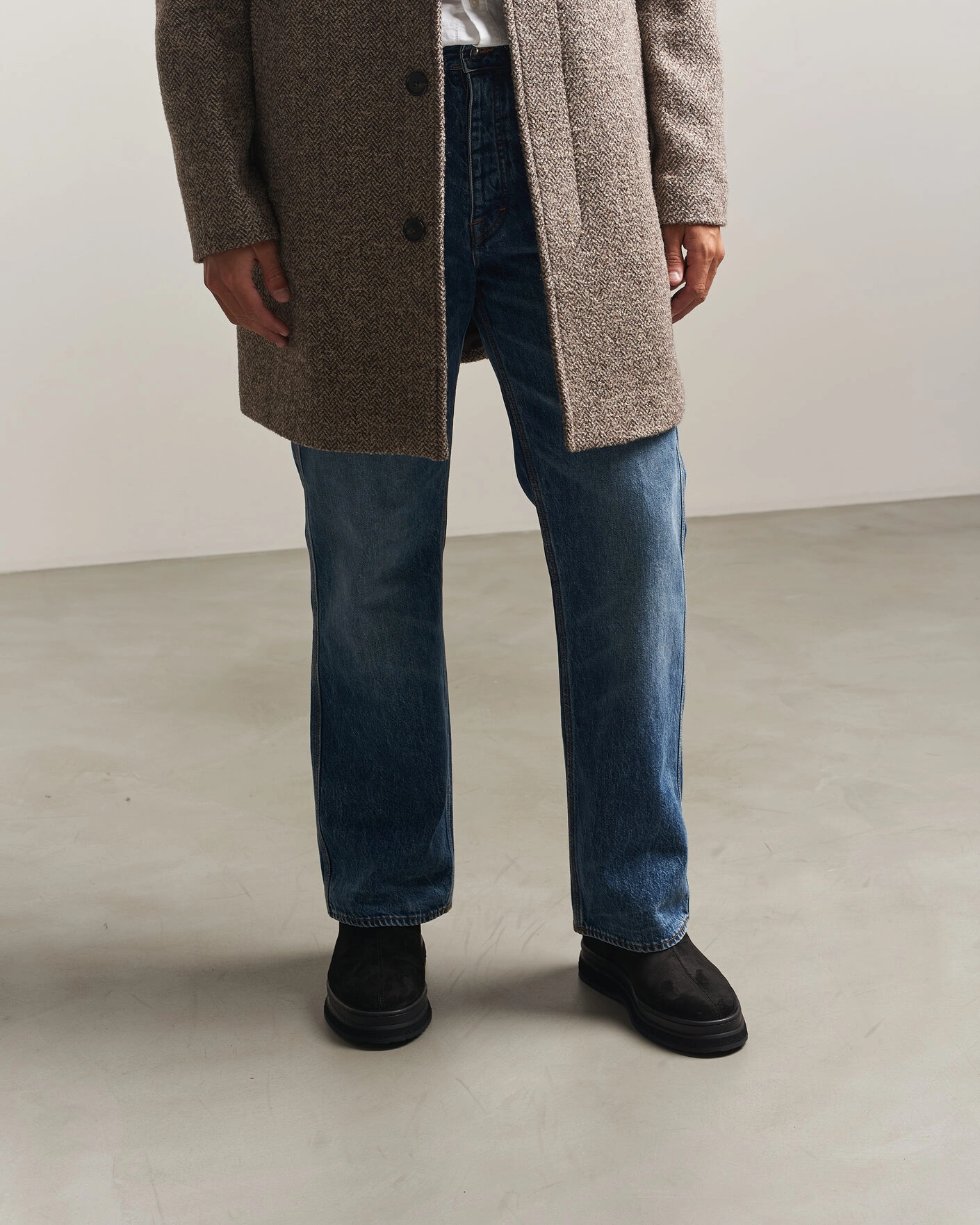Herr | Kängor | Gant | Blistown Shearling Suede Curling Boot Black