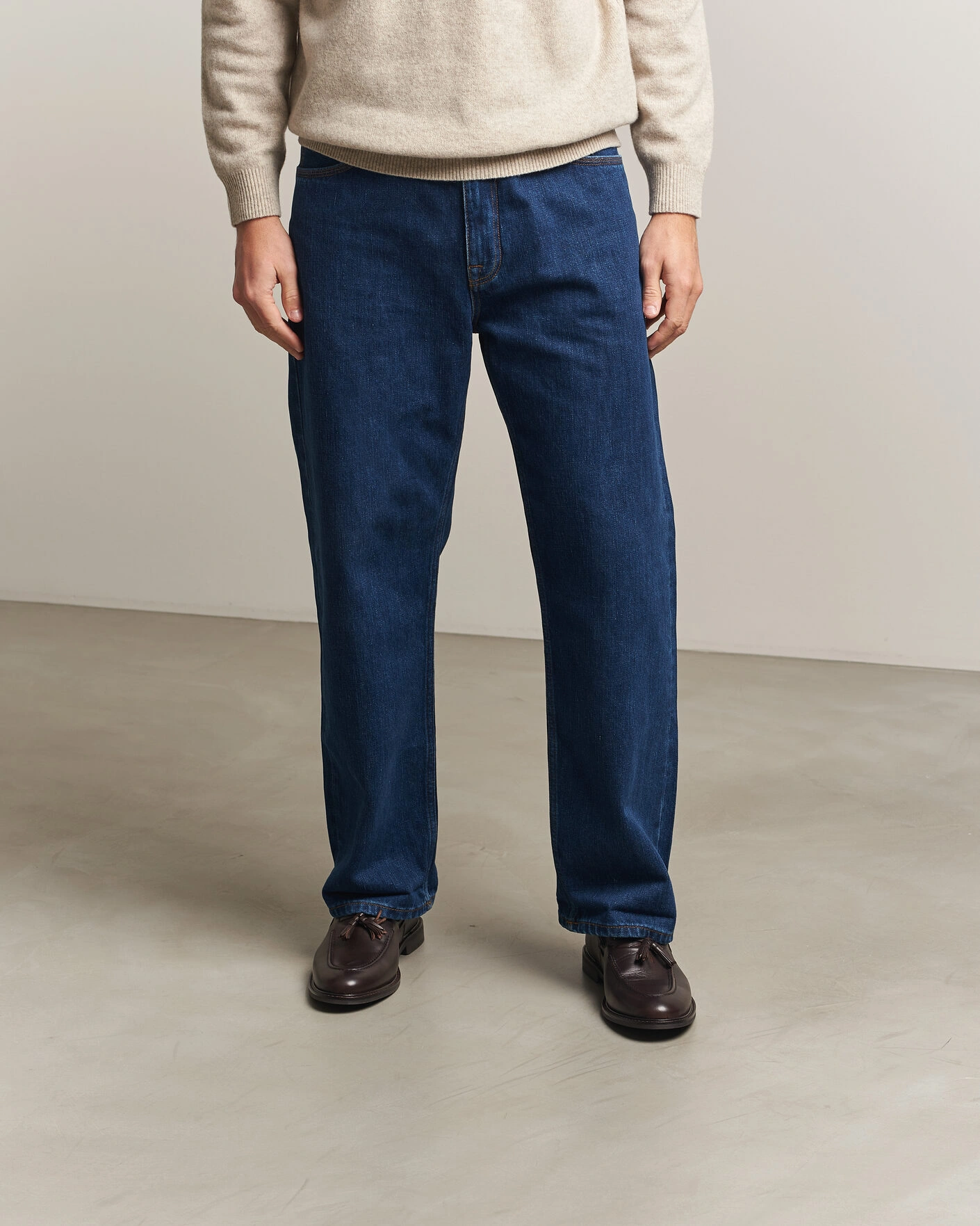 Herr | Loafers | Gant | Lozham Leather Tassle Loafer Dark Brown