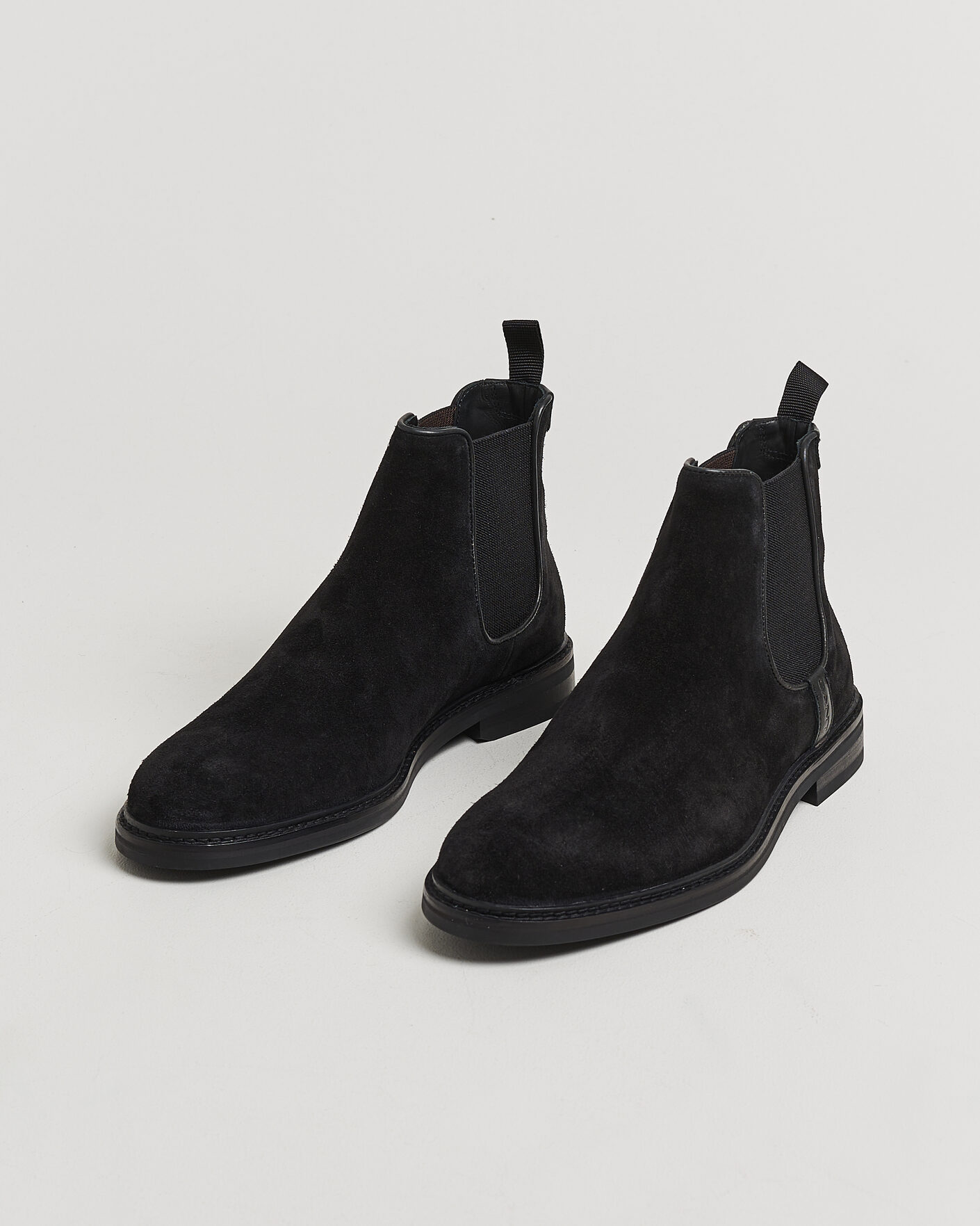 Herr | Kängor | Gant | Bidford Suede Chelsea Boot Black