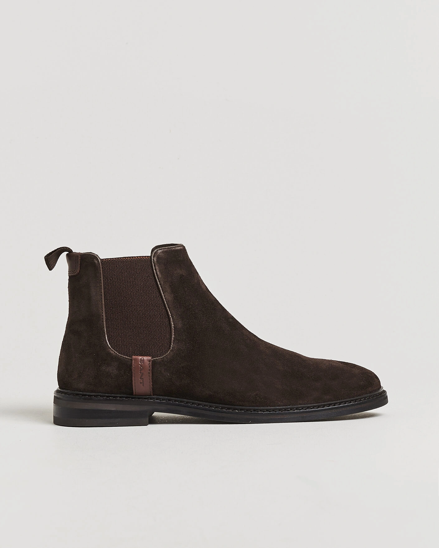 Herr | Kängor | Gant | Bidford Suede Chelsea Boot Dark Brown