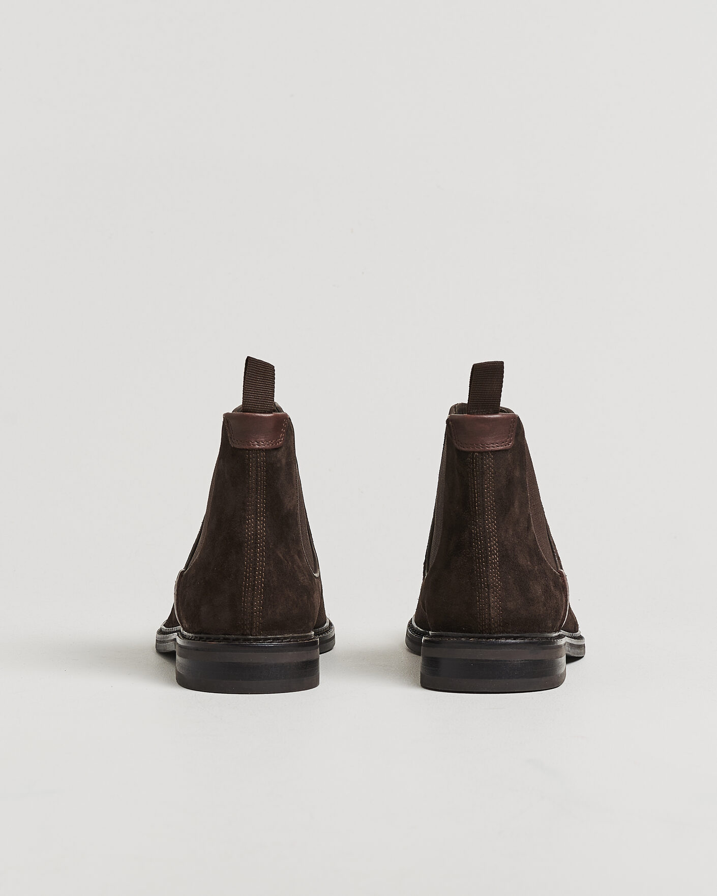 Herr | Kängor | Gant | Bidford Suede Chelsea Boot Dark Brown