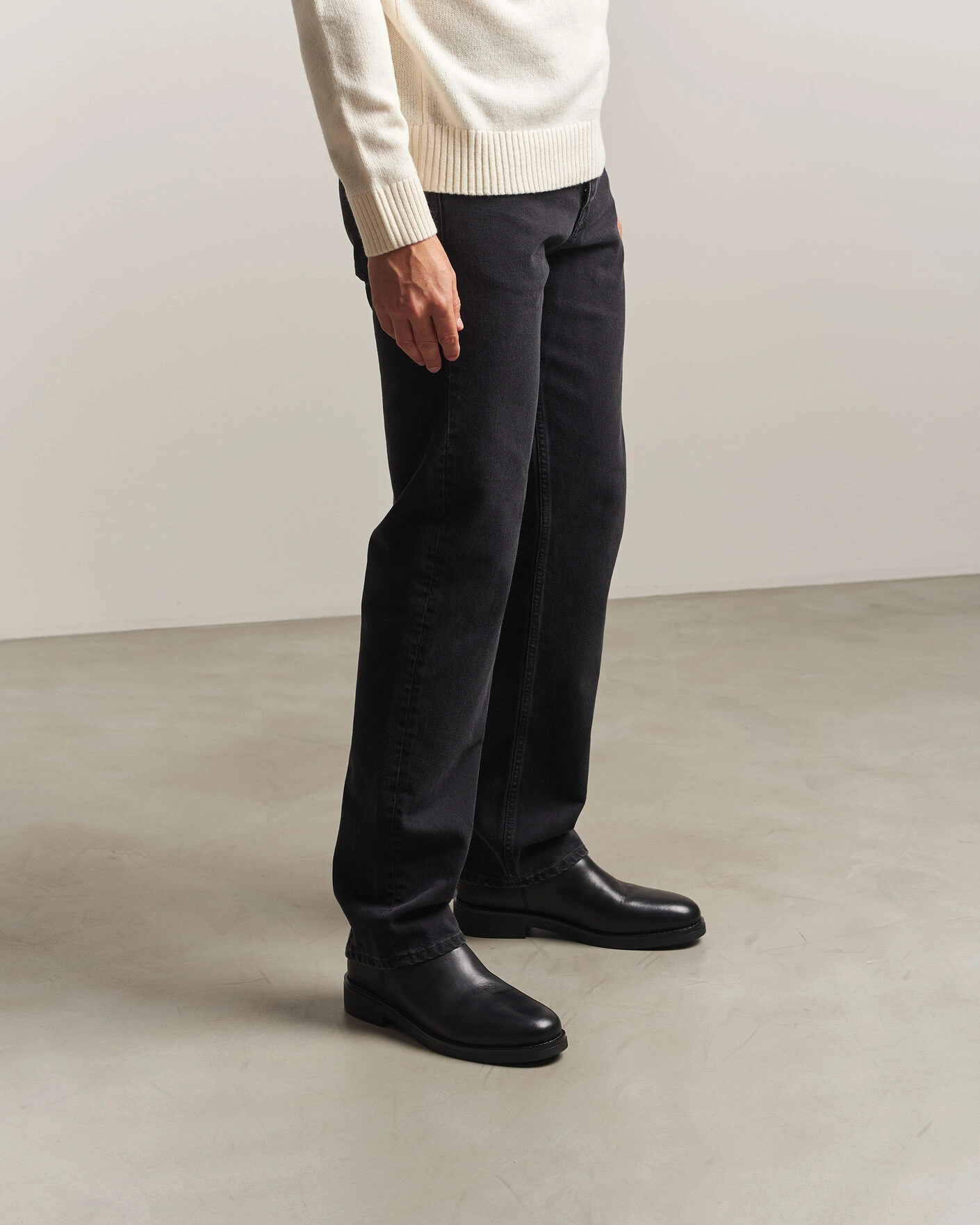 Herr | Kängor | Gant | Prepdale Leather Chelsea Boot Black
