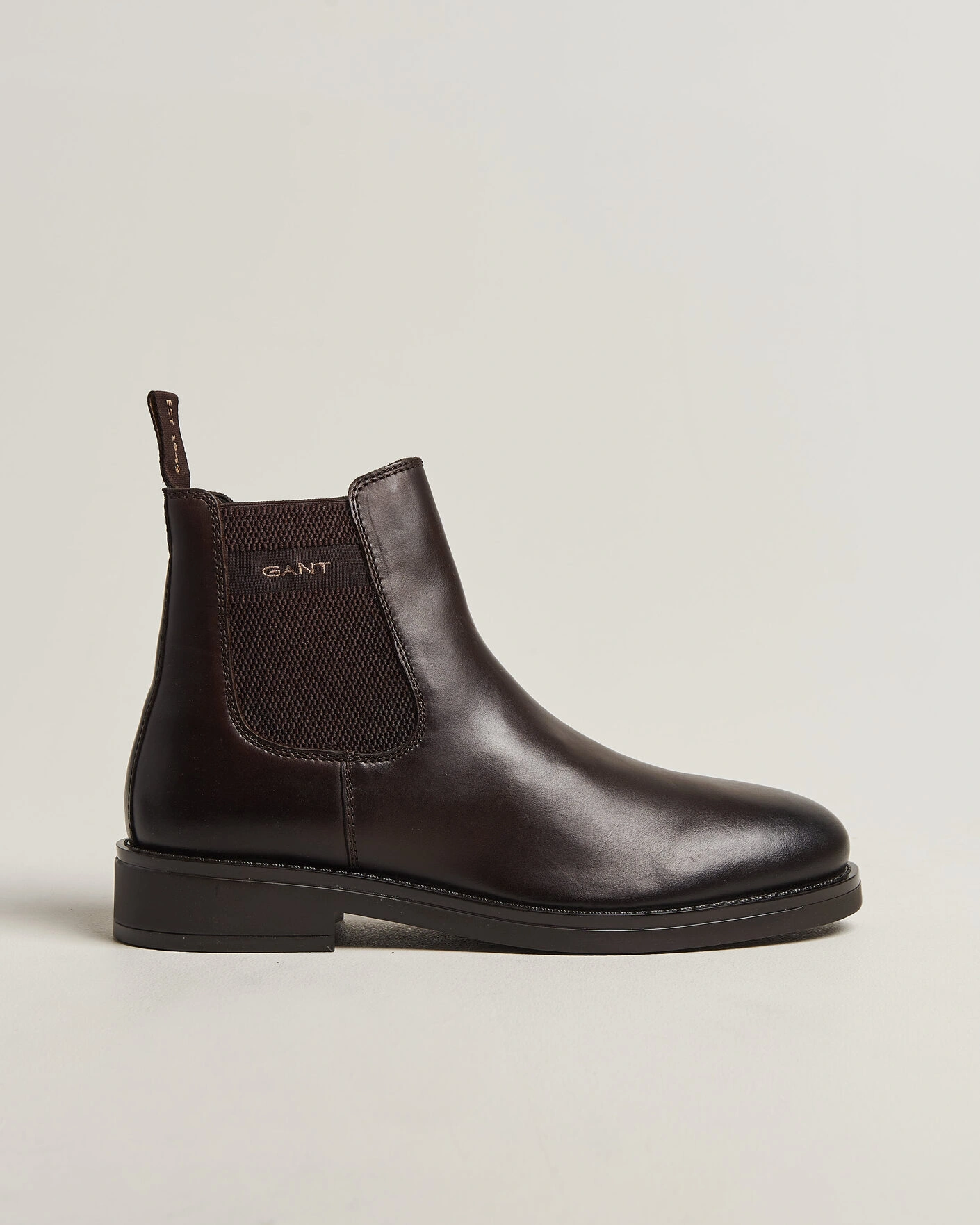 Herr | Kängor | Gant | Prepdale Leather Chelsea Boot Dark Brown