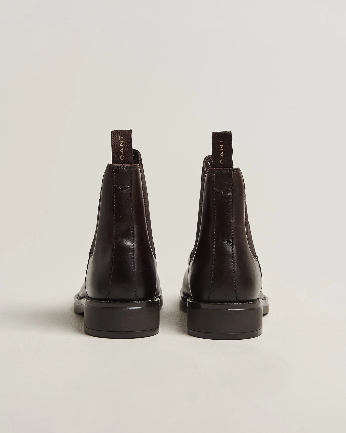 Herr | Kängor | Gant | Prepdale Leather Chelsea Boot Dark Brown