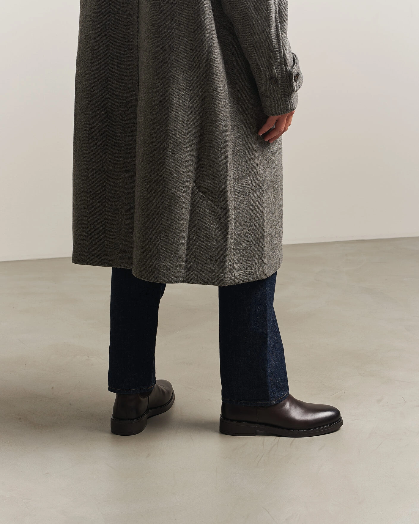 Herr | Kängor | Gant | Prepdale Leather Chelsea Boot Dark Brown