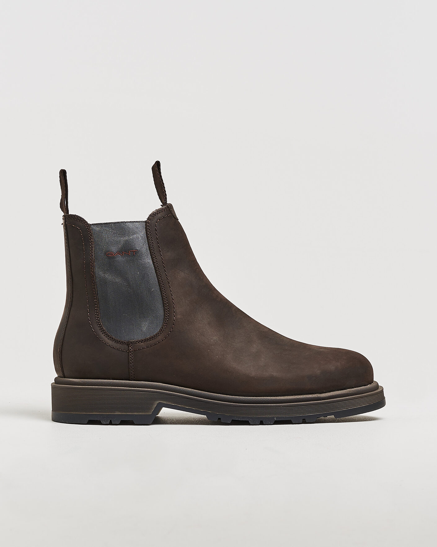 Herr | Kängor | Gant | Blisdor Nubuck Chelsea Boot Dark Brown