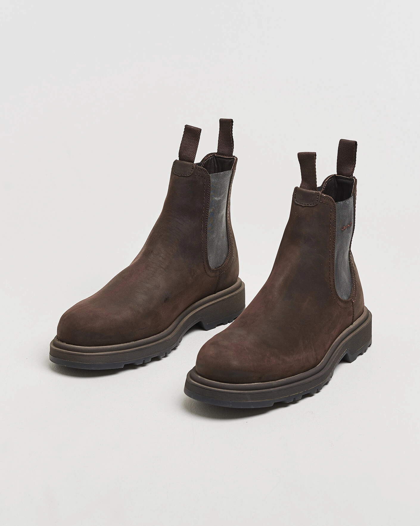 Herr | Kängor | Gant | Blisdor Nubuck Chelsea Boot Dark Brown