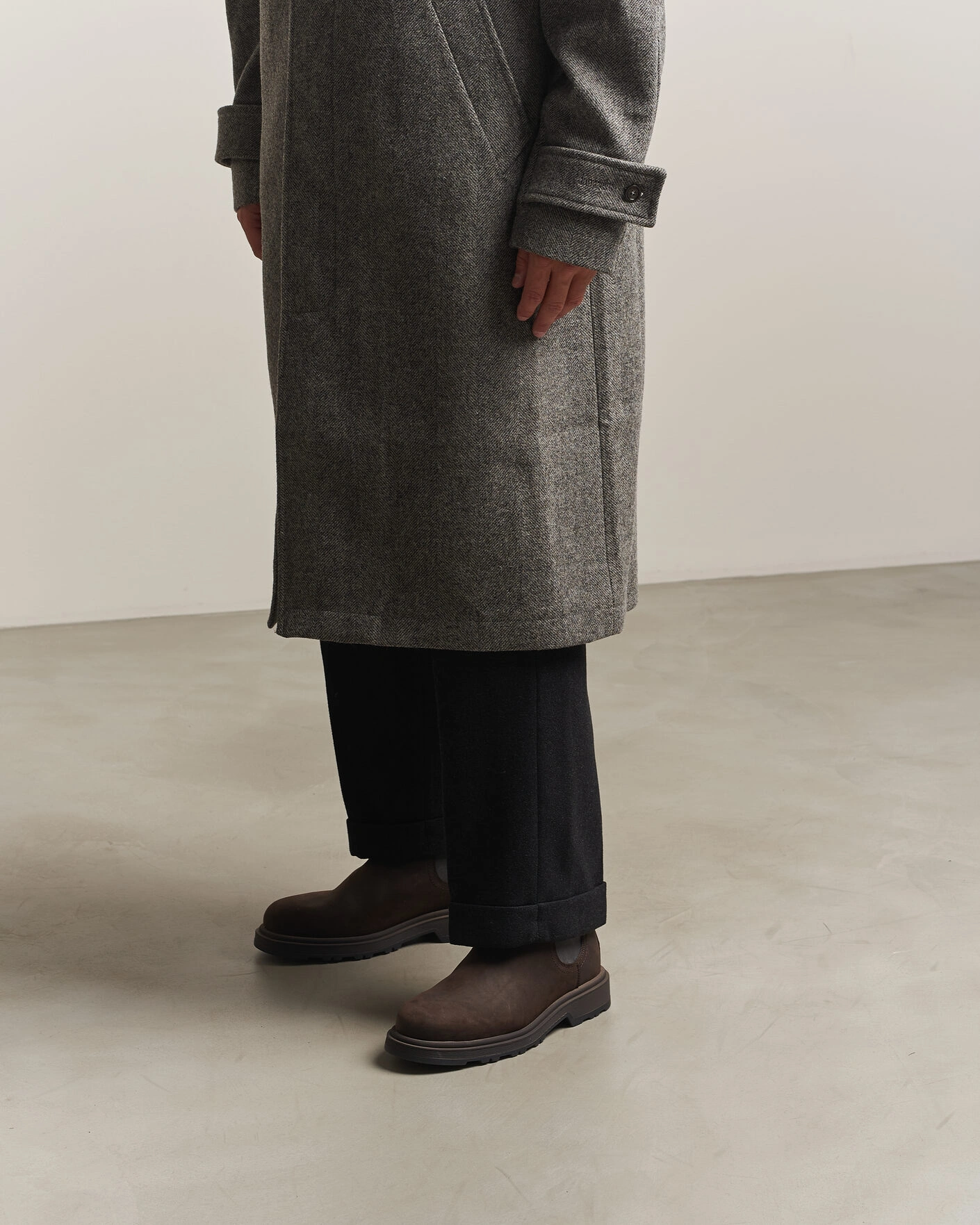 Herr | Kängor | Gant | Blisdor Nubuck Chelsea Boot Dark Brown