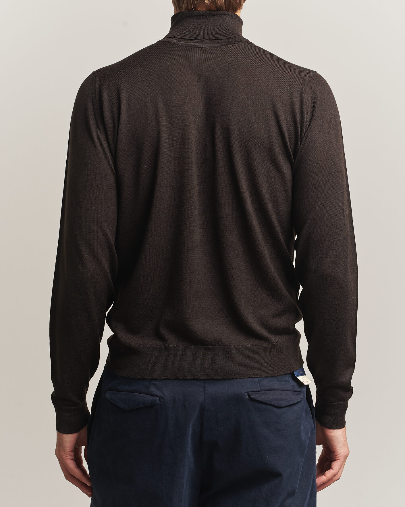 Herr | Tröjor | John Smedley | Cherwell Extra Fine Merino Rollneck Faulkner Brown