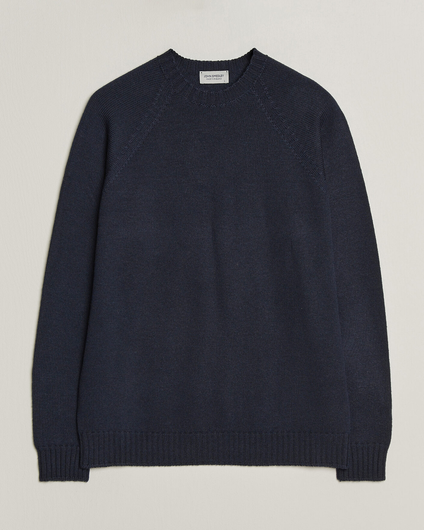 Herr | Tröjor | John Smedley | Denver Extra Fine Merino Crew Neck Midnight