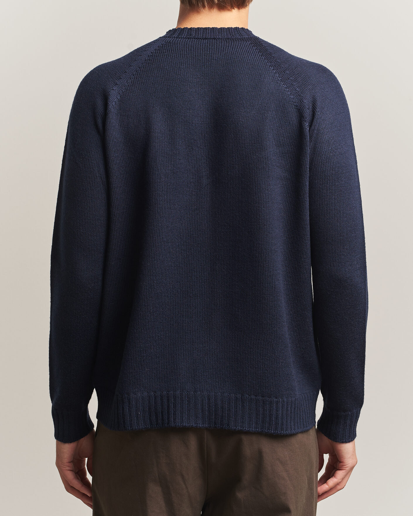 Herr | Tröjor | John Smedley | Denver Extra Fine Merino Crew Neck Midnight