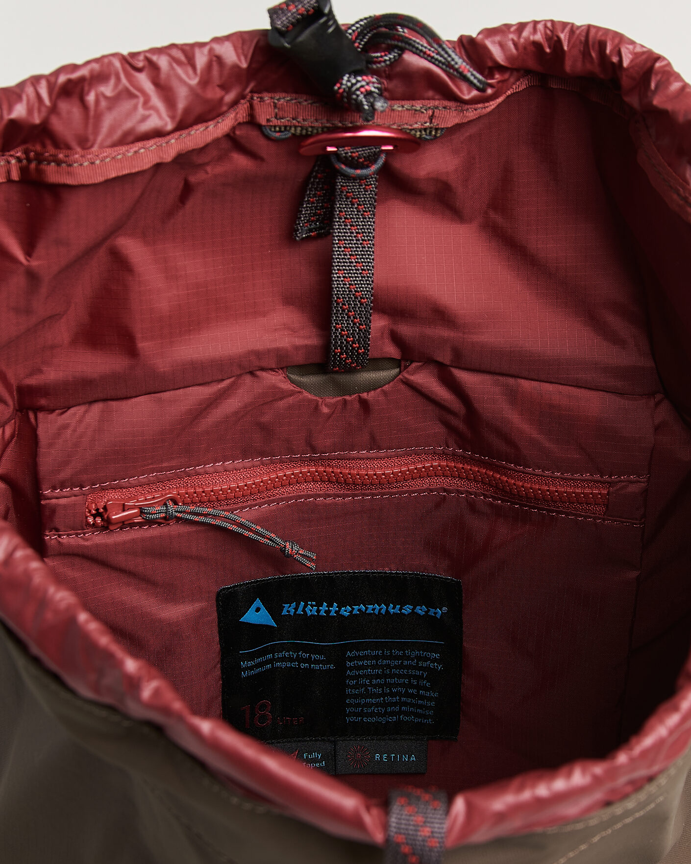 Herr | Klättermusen Fjörm Backpack 18L Slate Brown | Klättermusen | Fjörm Backpack 18L Slate Brown