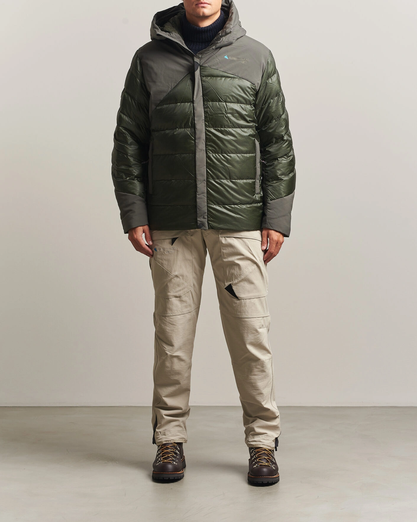 Herr | Jackor | Klättermusen | Rå Hood Jacket Dusky Green