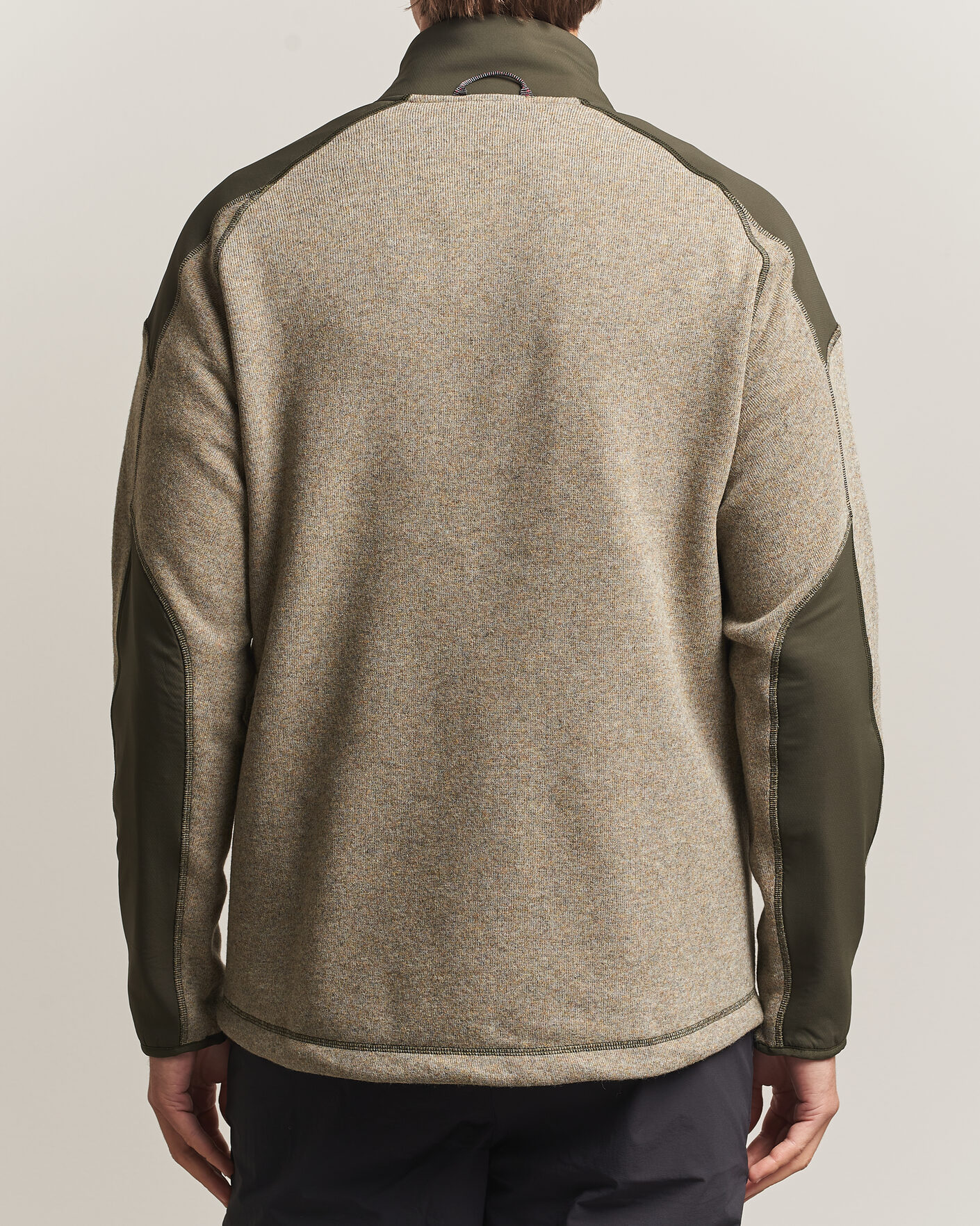 Herr | Tröjor | Klättermusen | Balderus Wool Fleece Hood Jacket Rosin Green