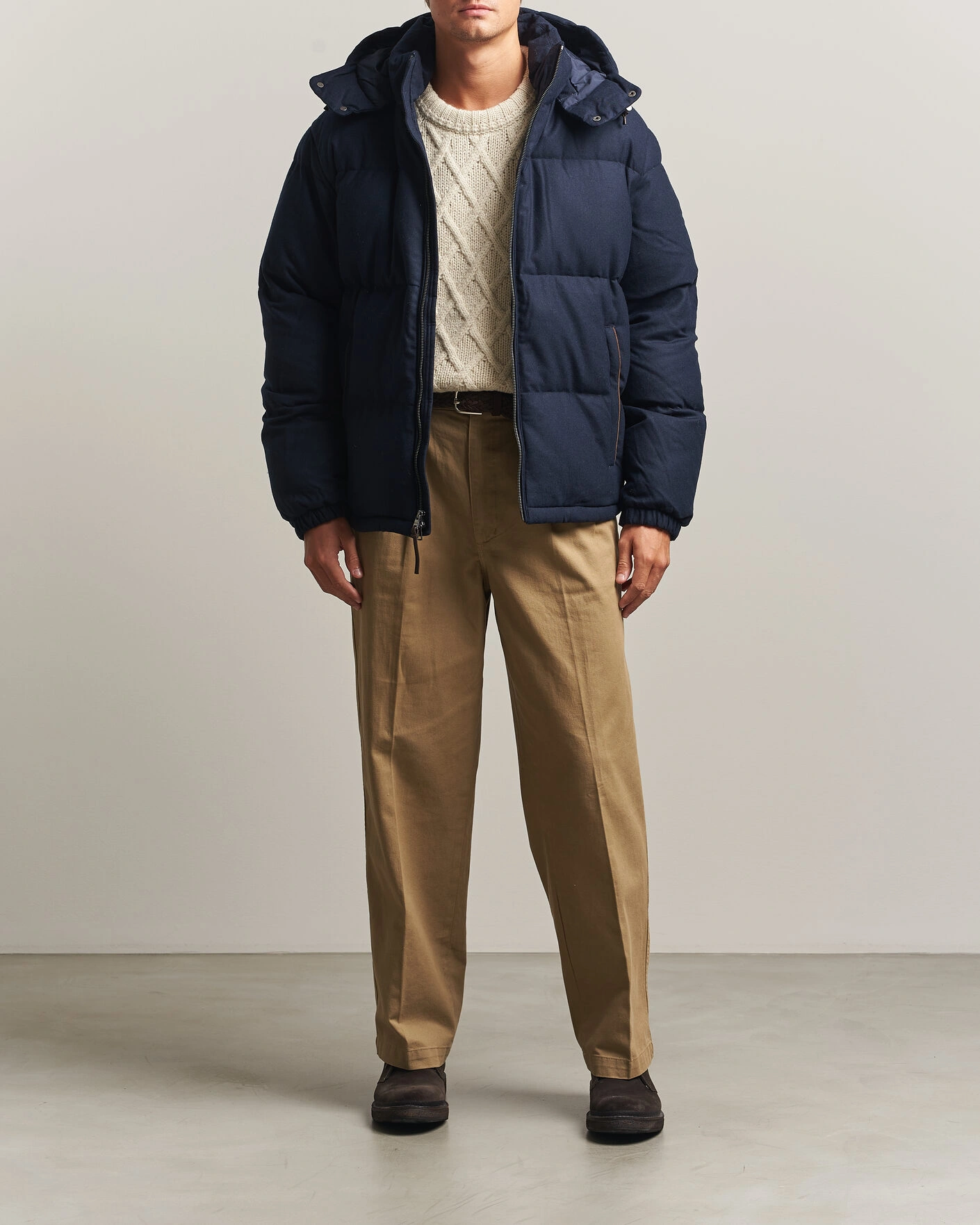 Herr | Jackor | Polo Ralph Lauren | Woven Puffer Jacket Collection Navy