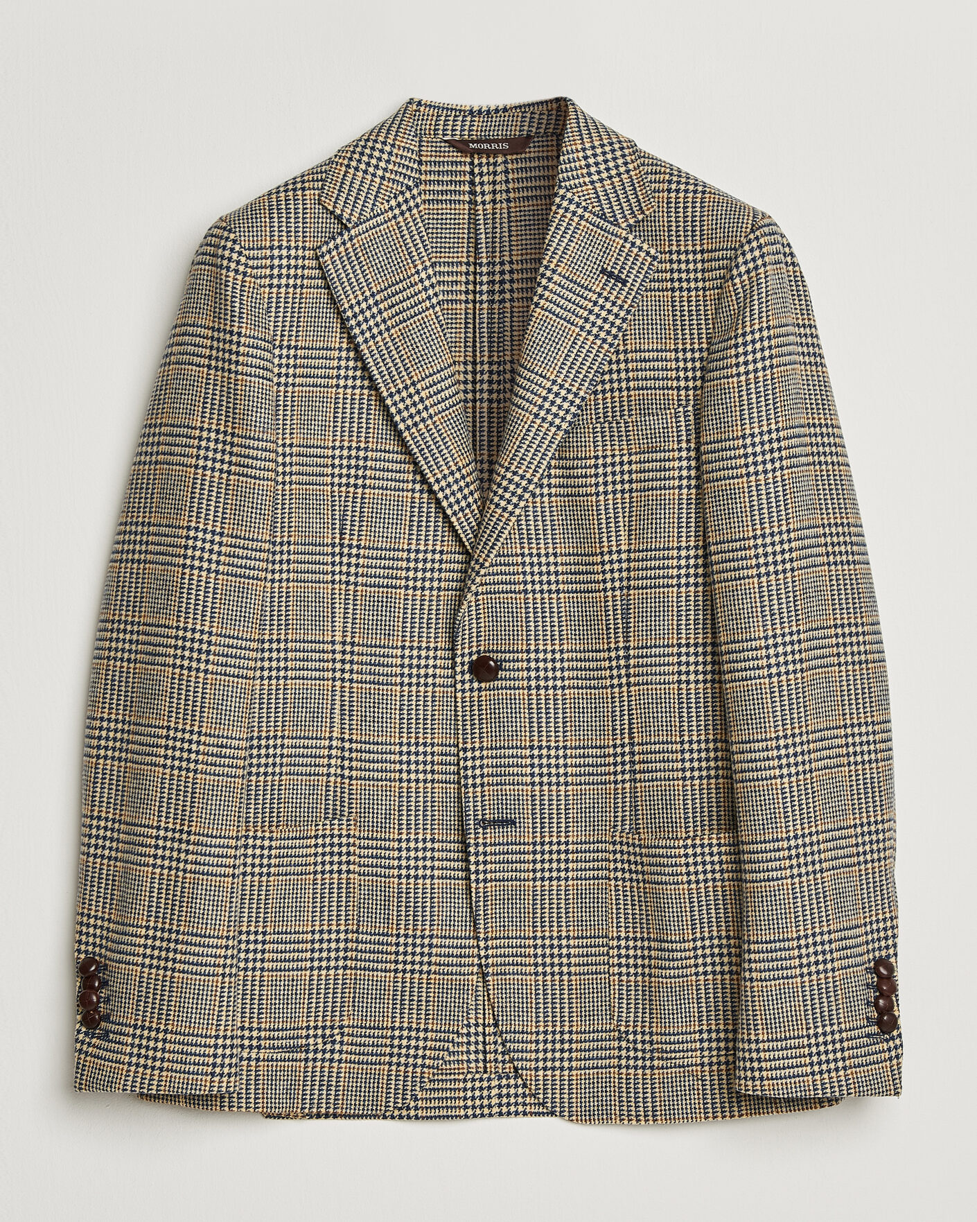 Herr | Kavajer | Morris | Merino Cashmere Blazer Blue