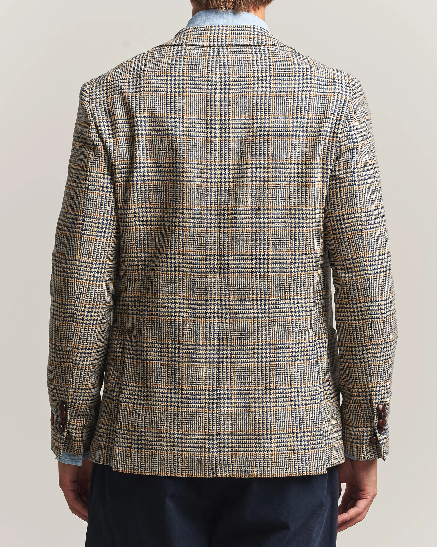 Herr | Kavajer | Morris | Merino Cashmere Blazer Blue