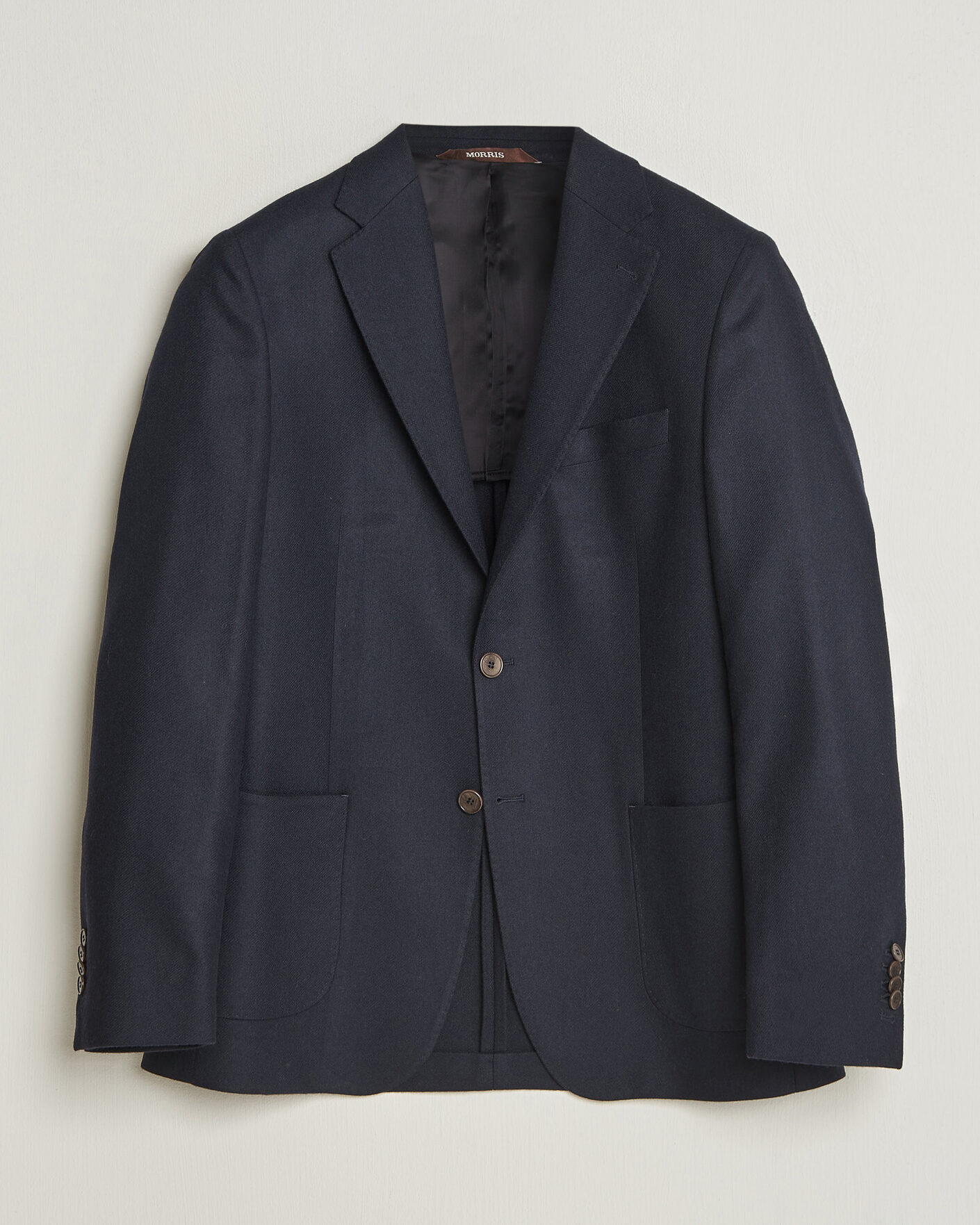Herr | Kavajer | Morris | Flannel Suit Blazer Navy