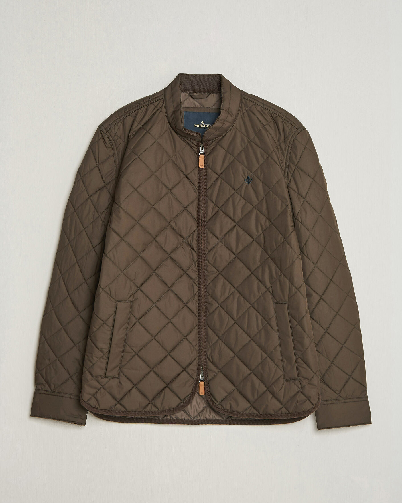 Herr | Jackor | Morris | Teddy Quilted Jacket Brown