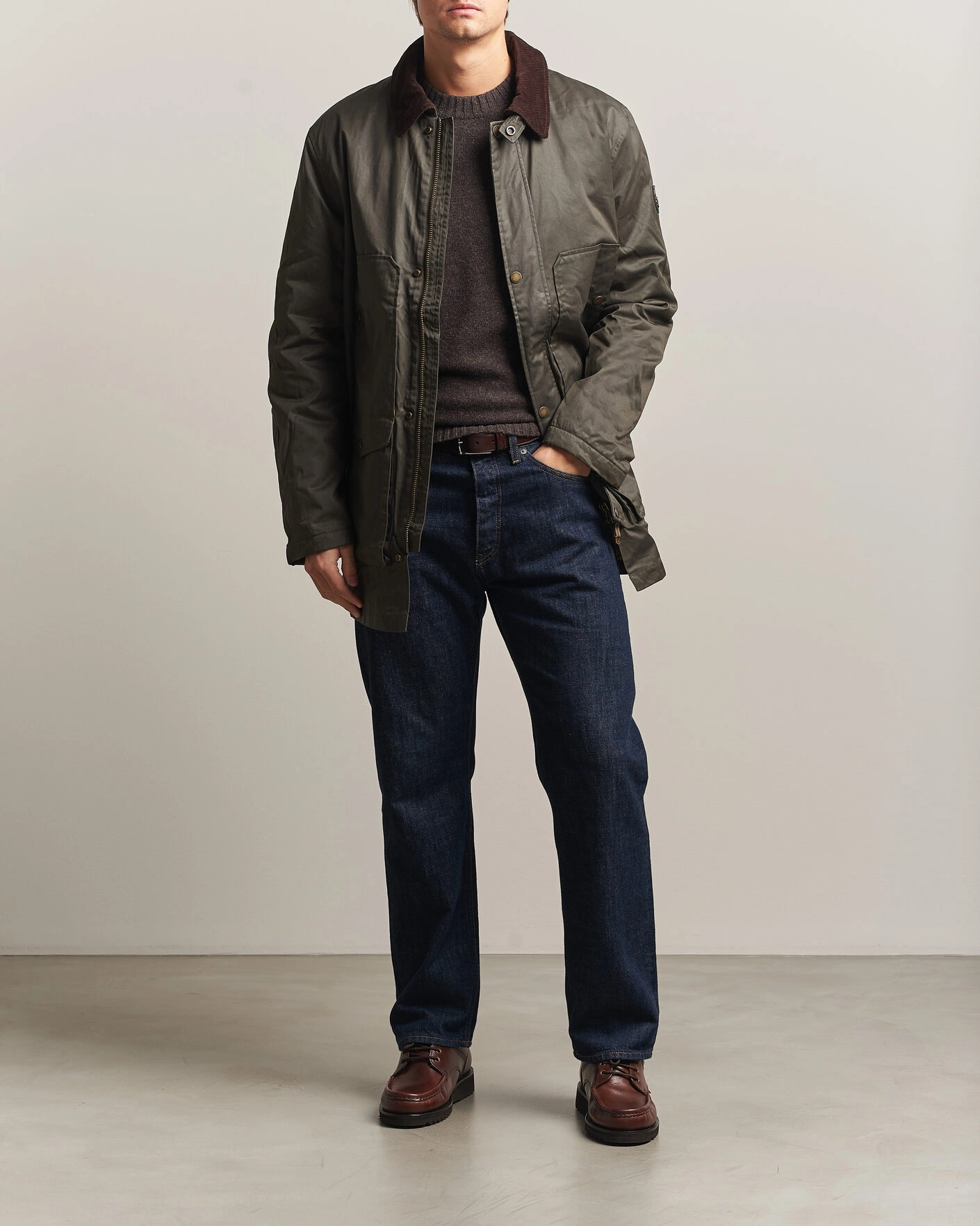 Herr | Jackor | Morris | Mac Vax Jacket Olive