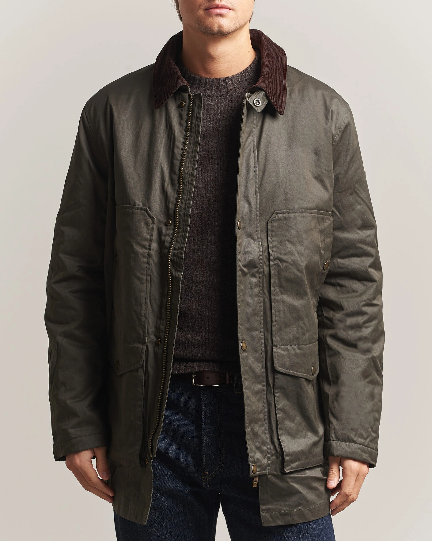 Herr | Jackor | Morris | Mac Vax Jacket Olive
